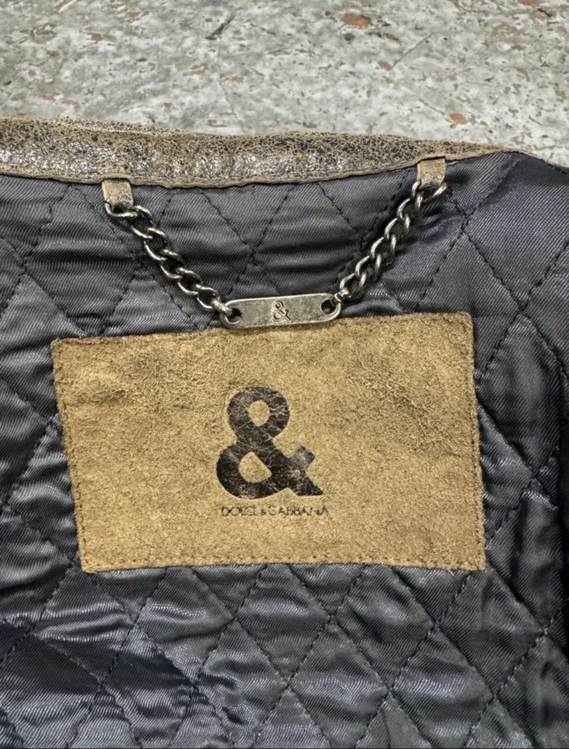 Dolce & Gabbana 1990s Dolce & Gabbana Leather Jacket Size US XS / EU 42 / 0 - 7 Thumbnail