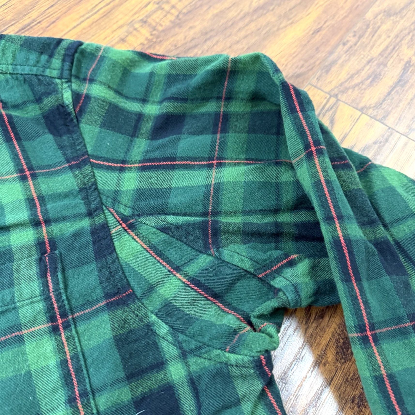 Vintage Duluth Trading Shirt Mens LT Green Plaid Flannel Button Up Tall Workwear Casual Size US L / EU 52-54 / 3 - 4 Thumbnail