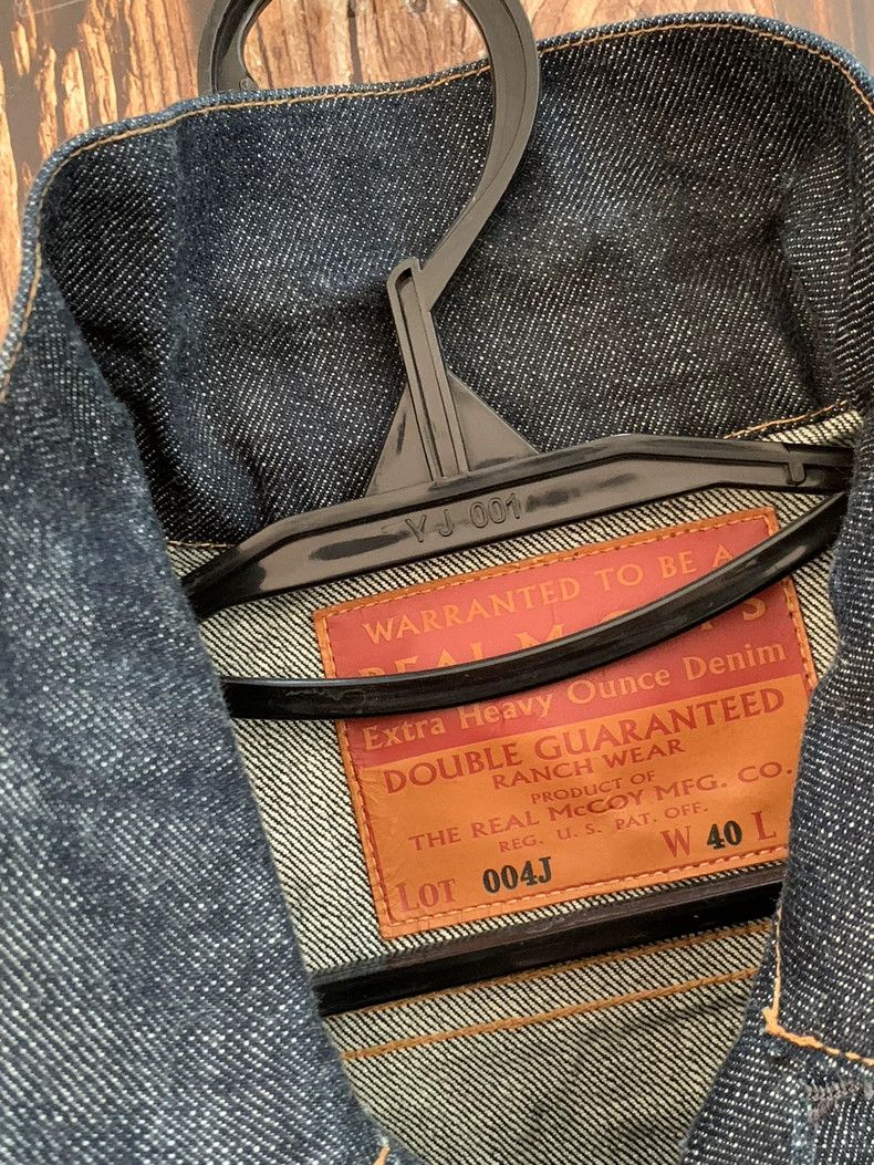 The Real McCoy's The REAL McCOY'S 004J Denim Jacket Size US M / EU 48-50 / 2 - 3 Thumbnail