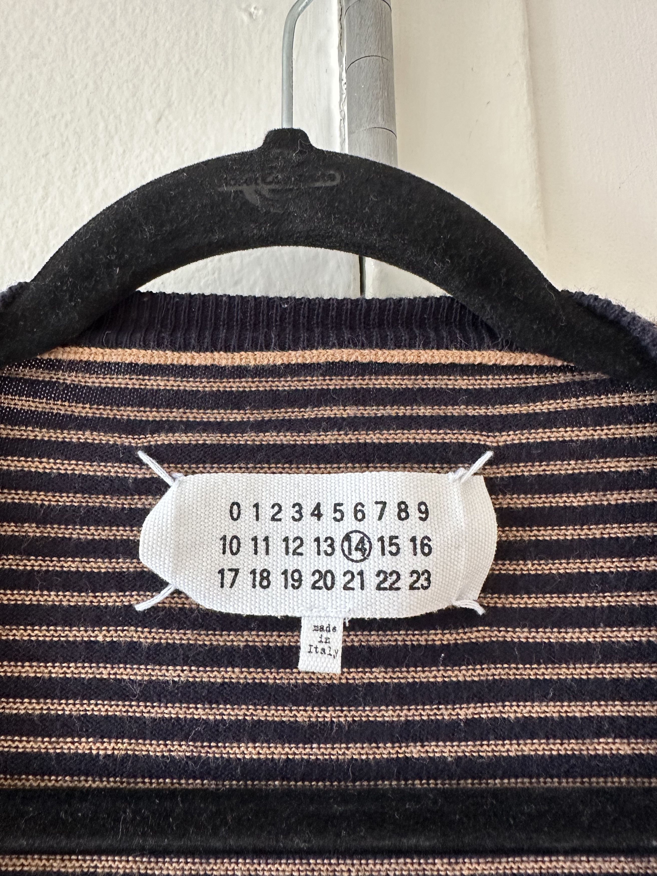 Maison Margiela Maison Margiela Striped Cardigan Size US S / EU 44-46 / 1 - 2 Thumbnail