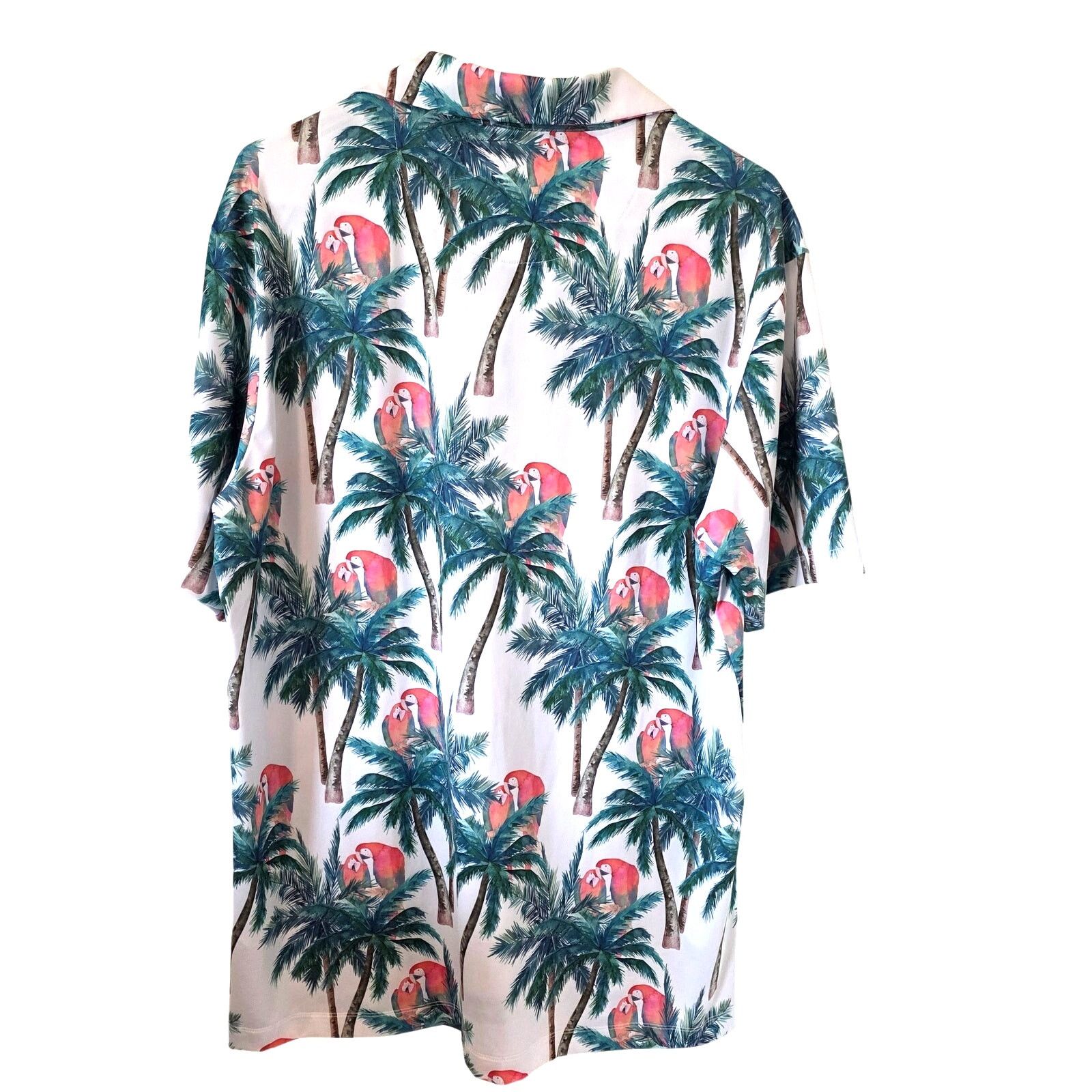 Bad Birdie Bad Birdie Tropical Parrot Short Sleeve Golf Polo Shirt XL Size US XL / EU 56 / 4 - 3 Thumbnail