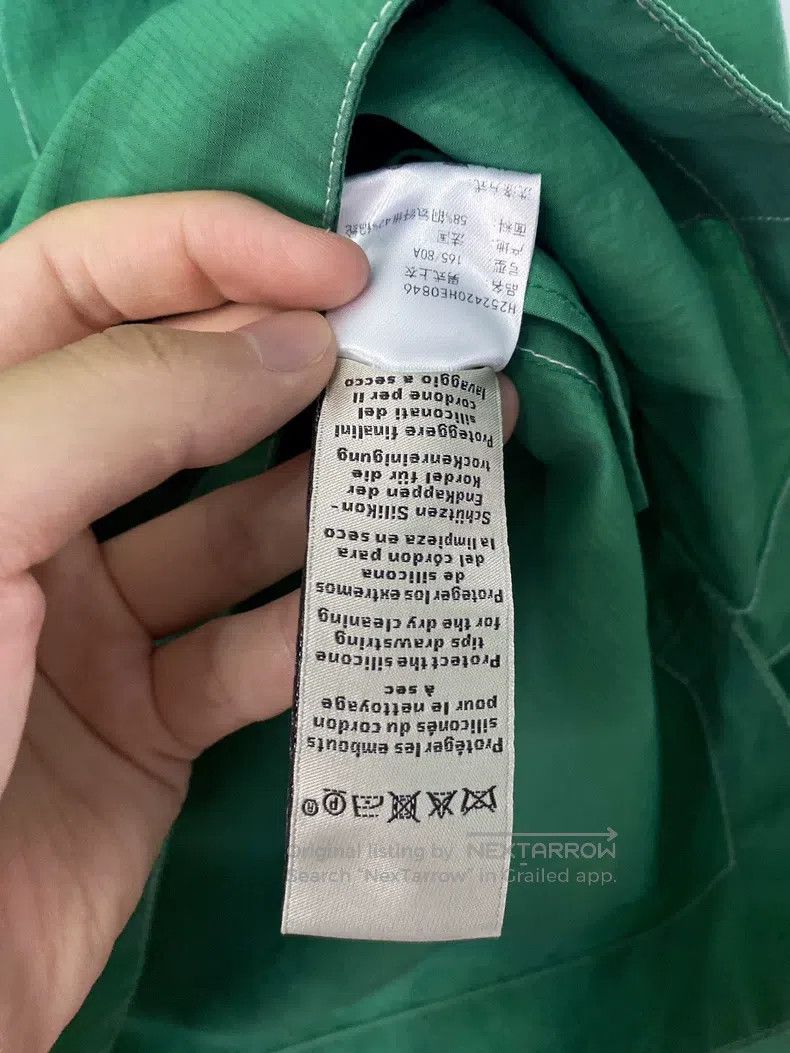 Hermes Hermes Men's green windbreaker Size US S / EU 44-46 / 1 - 6 Thumbnail