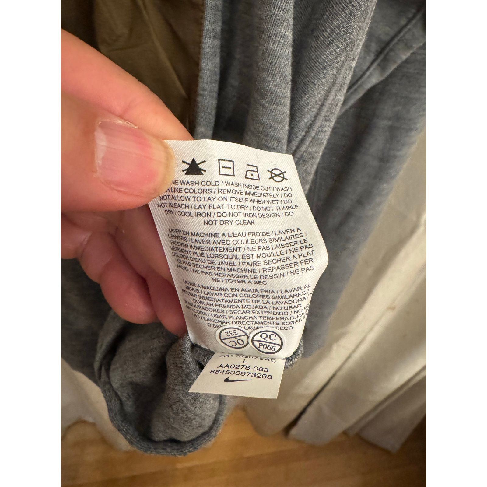 Nike Nikelab AAE 1.0 Crew Dark Grey Heather & Hazel Rush m L Size US XL / EU 56 / 4 - 9 Thumbnail
