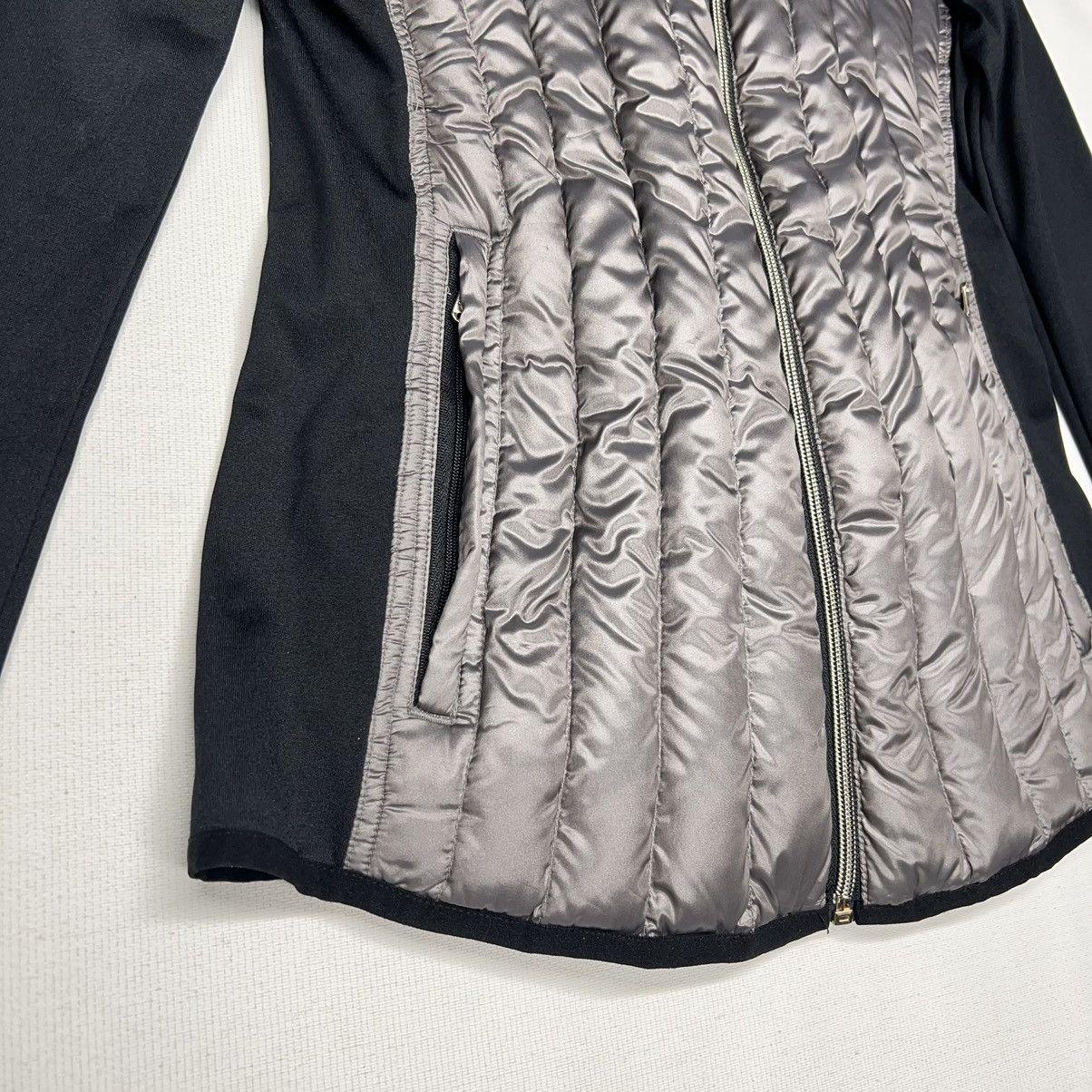 Calvin Klein Calvin Klein Puffer Down Jacket Black Grey Packable Size XS / US 0-2 / IT 36-38 - 3 Thumbnail