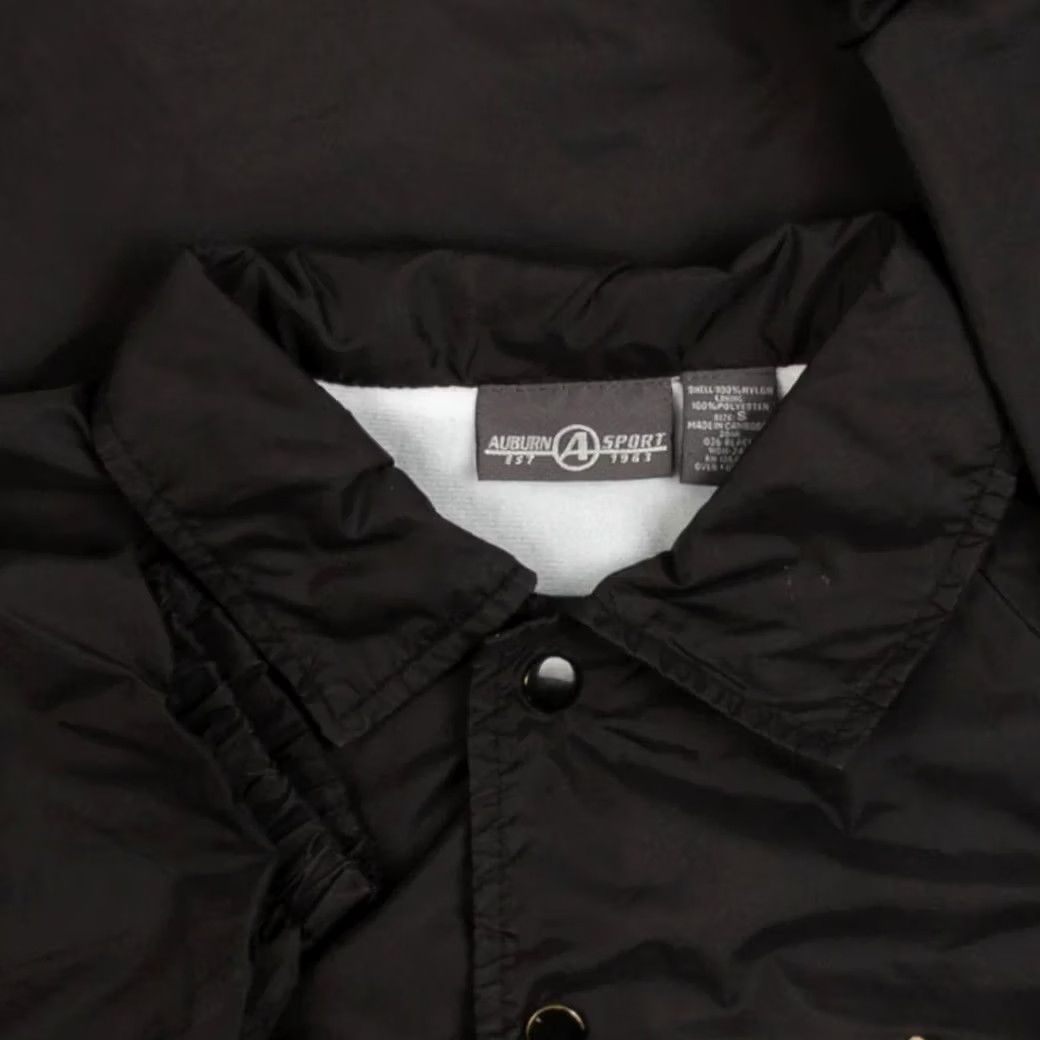 Coach VINTAGE Auburn Sheriff Dept Coach Jacket S Men's Black Nylon Lining Polyester Short Regular Size Small Women's? Size US S / EU 44-46 / 1 - 5 Thumbnail