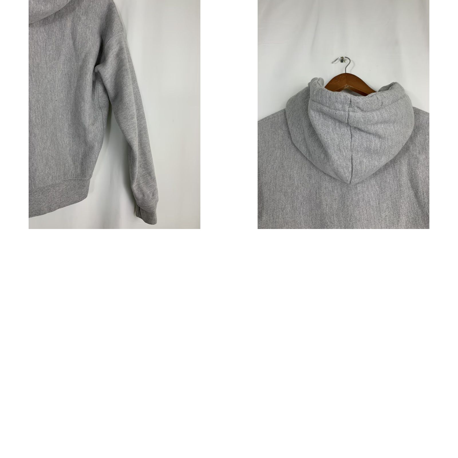 Champion Champion Hoodie Women’s Small Gray Reverse Weave Embroidered Spellout Pullover Pullover Hooded Sweatshirt Size S / US 4 / IT 40 - 9 Thumbnail