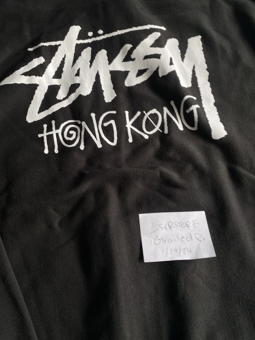 Stussy Stussy Hong Kong Exclusive Zip Hoodie Black Large | Grailed