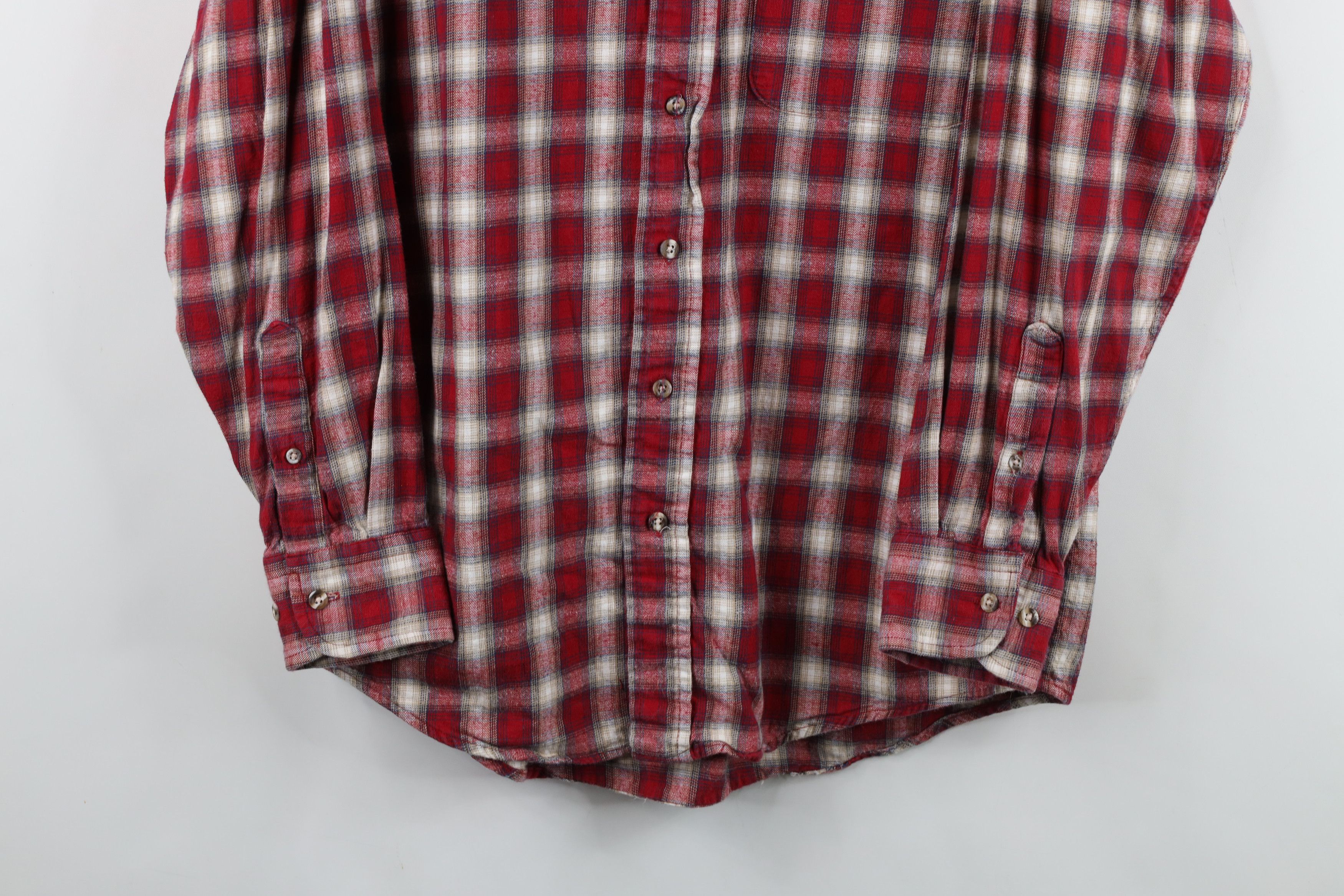 Vintage Vintage 90s Streetwear Flannel Collared Button Down Shirt Size US M / EU 48-50 / 2 - 3 Thumbnail