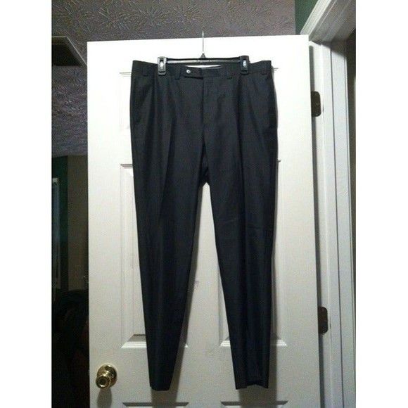 Calvin Klein CALVIN KLEIN MEN'S 76%POLYESTER 24%RAYON DRESS PANTS 36/30 Size 36R - 5 Thumbnail