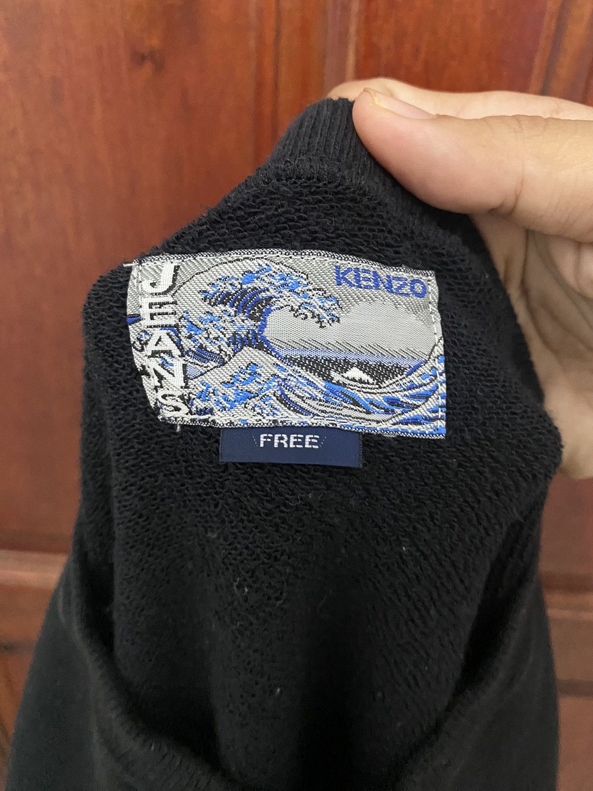 Kenzo Vintage 90s kenzo jeans sweatshirt big logo Size US M / EU 48-50 / 2 - 6 Thumbnail