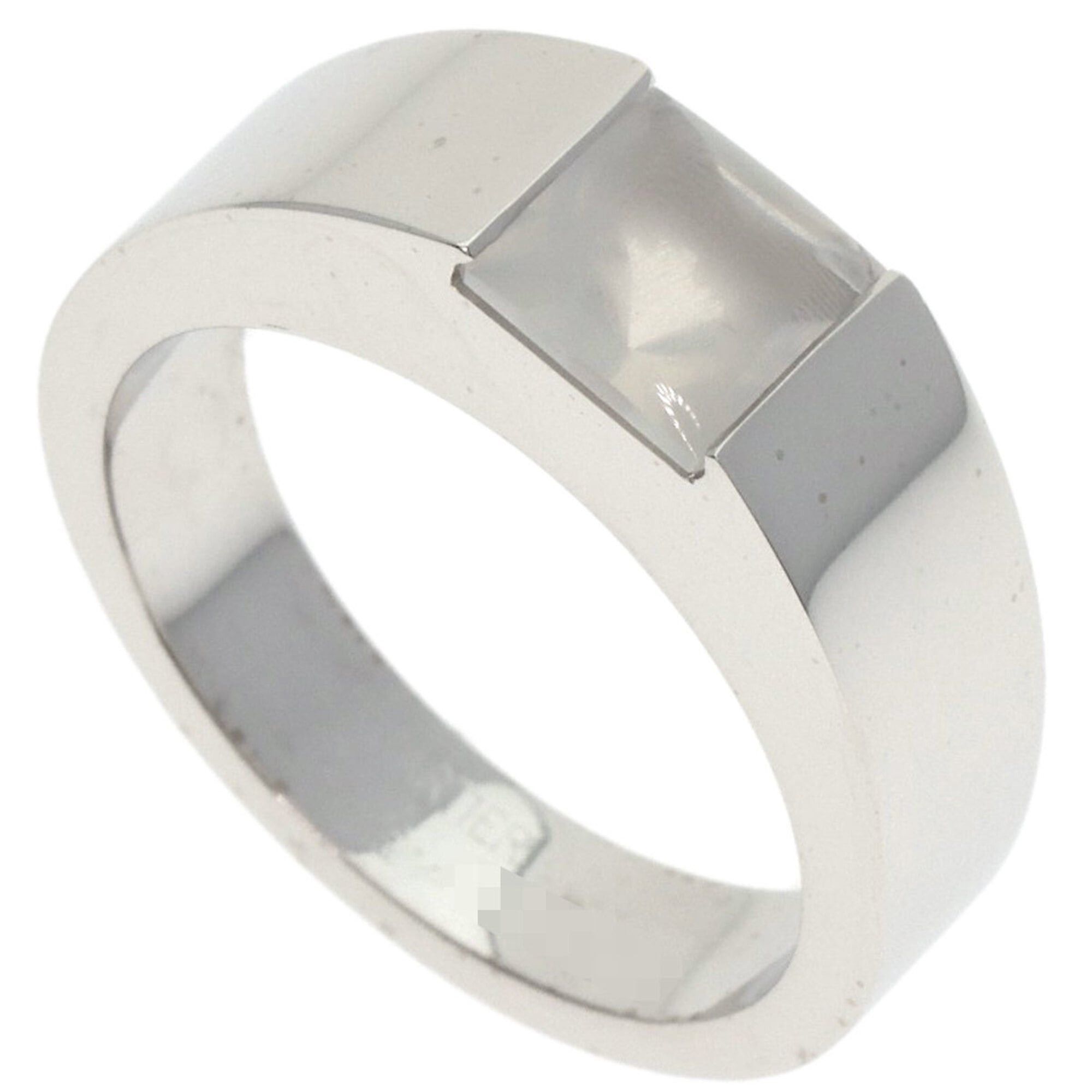 Cartier Cartier Tank Moonstone Ring #51, 18K White Gold, Women's. Size ONE SIZE - 1 Thumbnail