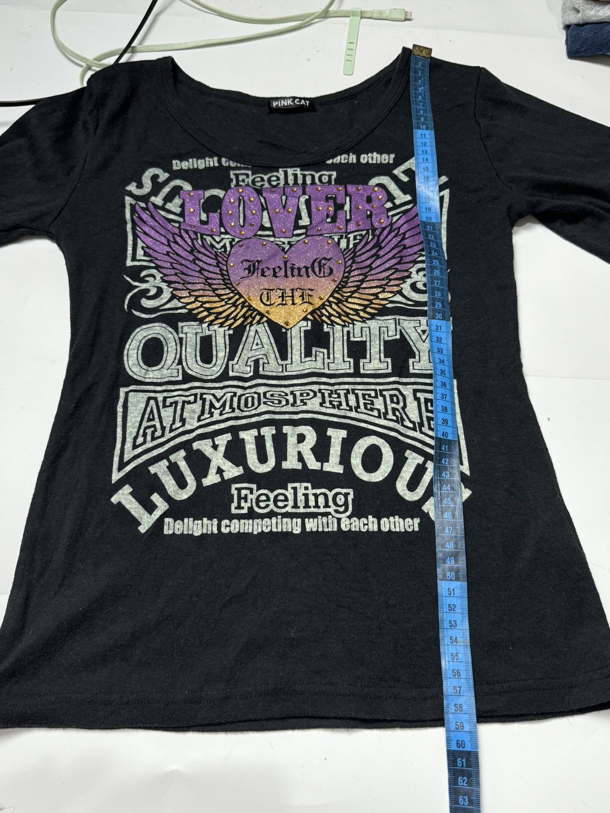 Hysteric Glamour × If Six Was Nine × Japanese Brand Gothic Style Lover Wings Long Sleeve Size US S / EU 44-46 / 1 - 8 Thumbnail