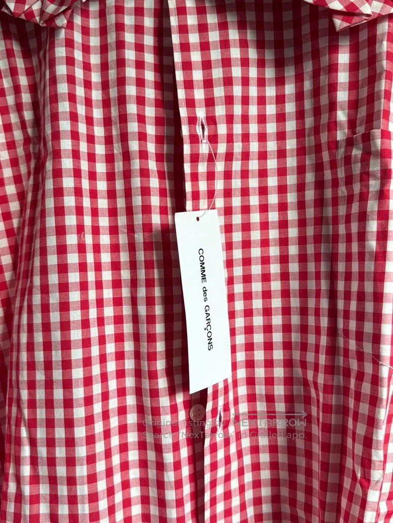 Comme des Garcons Comme Des Garcons Red plaid shirt Size XS / US 0-2 / IT 36-38 - 3 Thumbnail