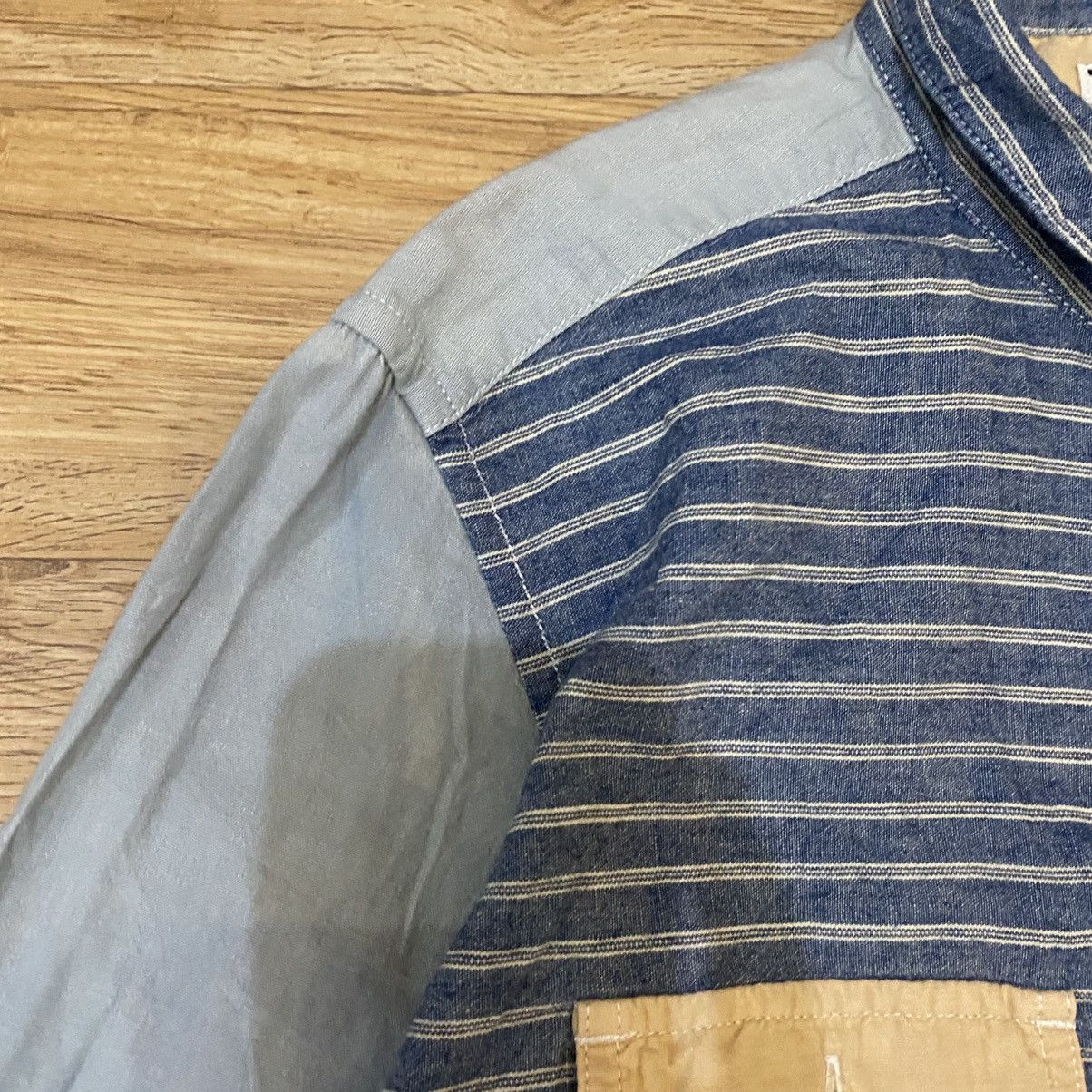 SHAREEF Shareef Made In Japan Mini Collar Button Ups Shirt Size US M / EU 48-50 / 2 - 9 Thumbnail