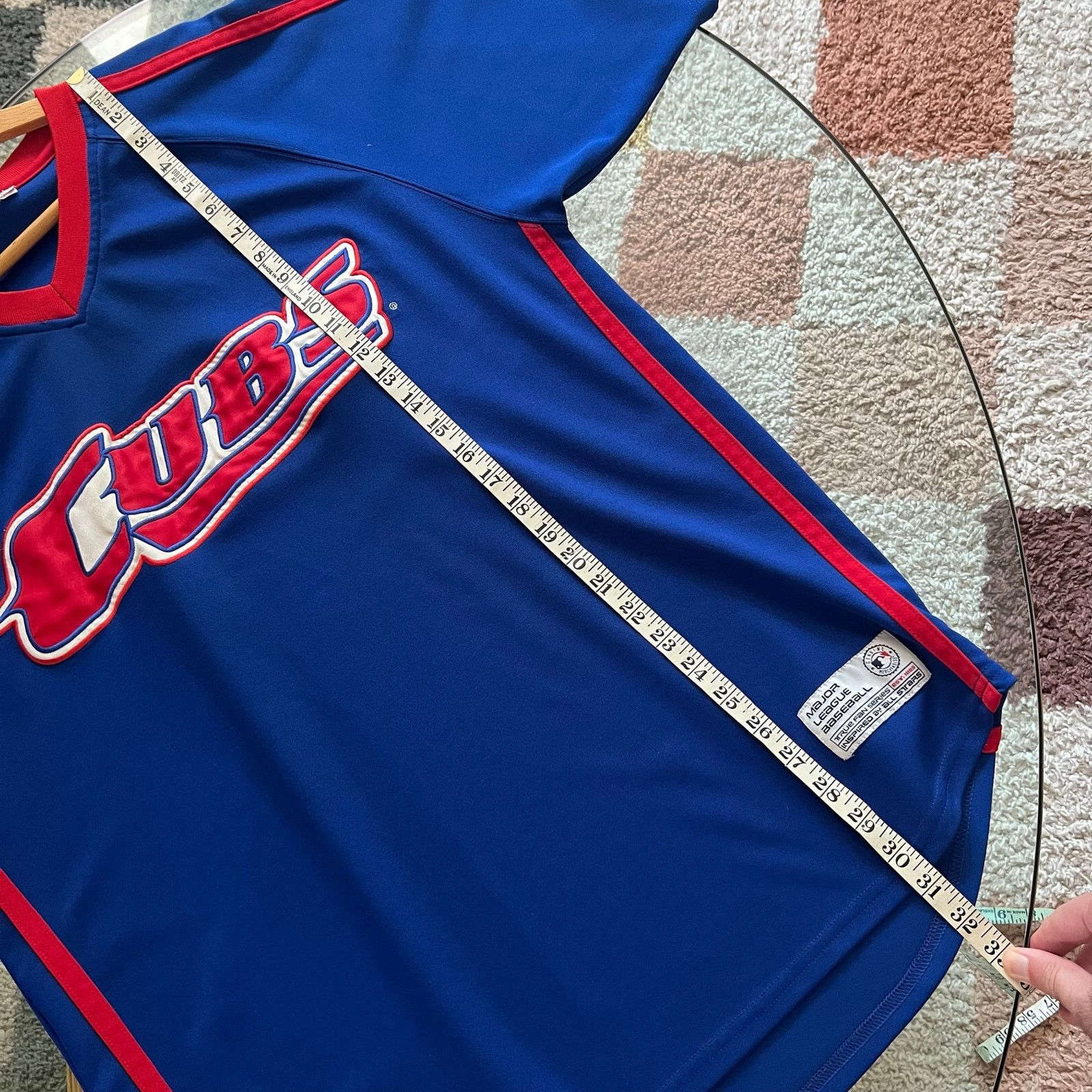 MLB 00s Chicago Cubs Jersey | True Fan BP Style | Size L Size US L / EU 52-54 / 3 - 11 Thumbnail