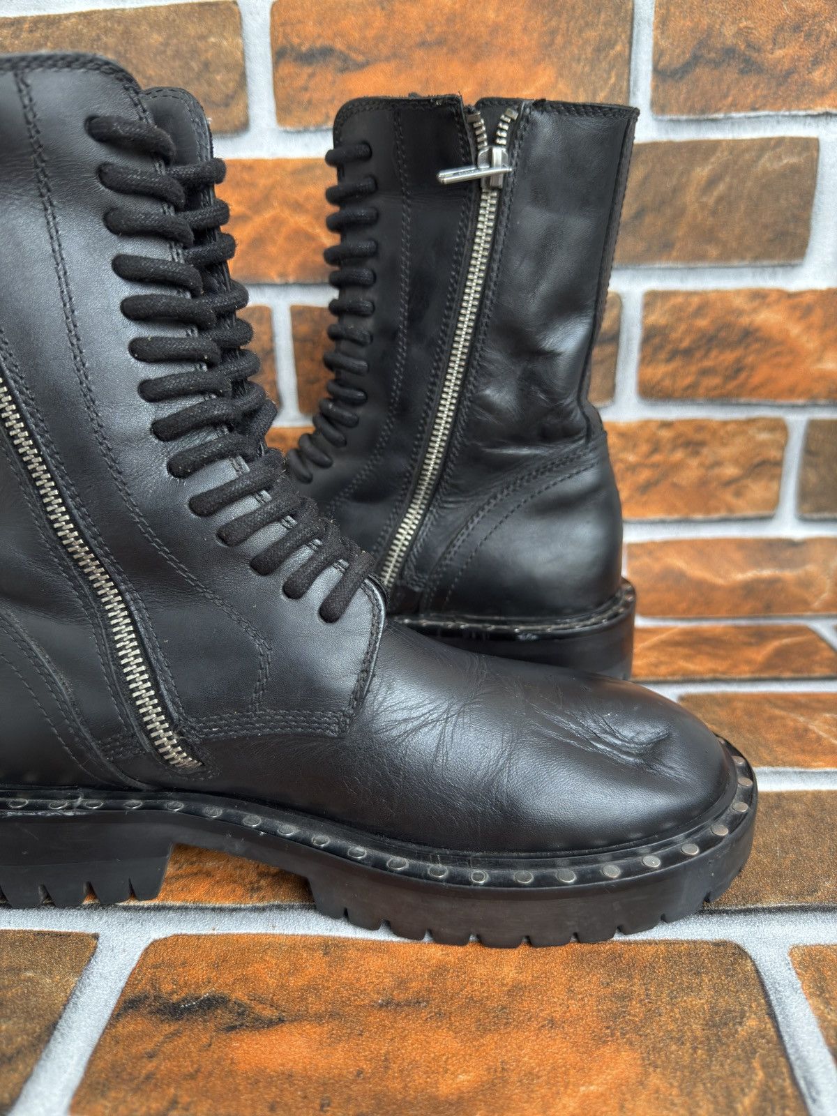 Ann Demeulemeester 😮‍💨♣️stud-detail boots Size US 6 / IT 36 - 12 Thumbnail