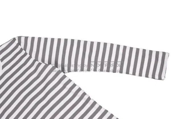 Comme des Garcons Comme des Garcons Grey vintage striped top Size M / US 6-8 / IT 42-44 - 5 Thumbnail