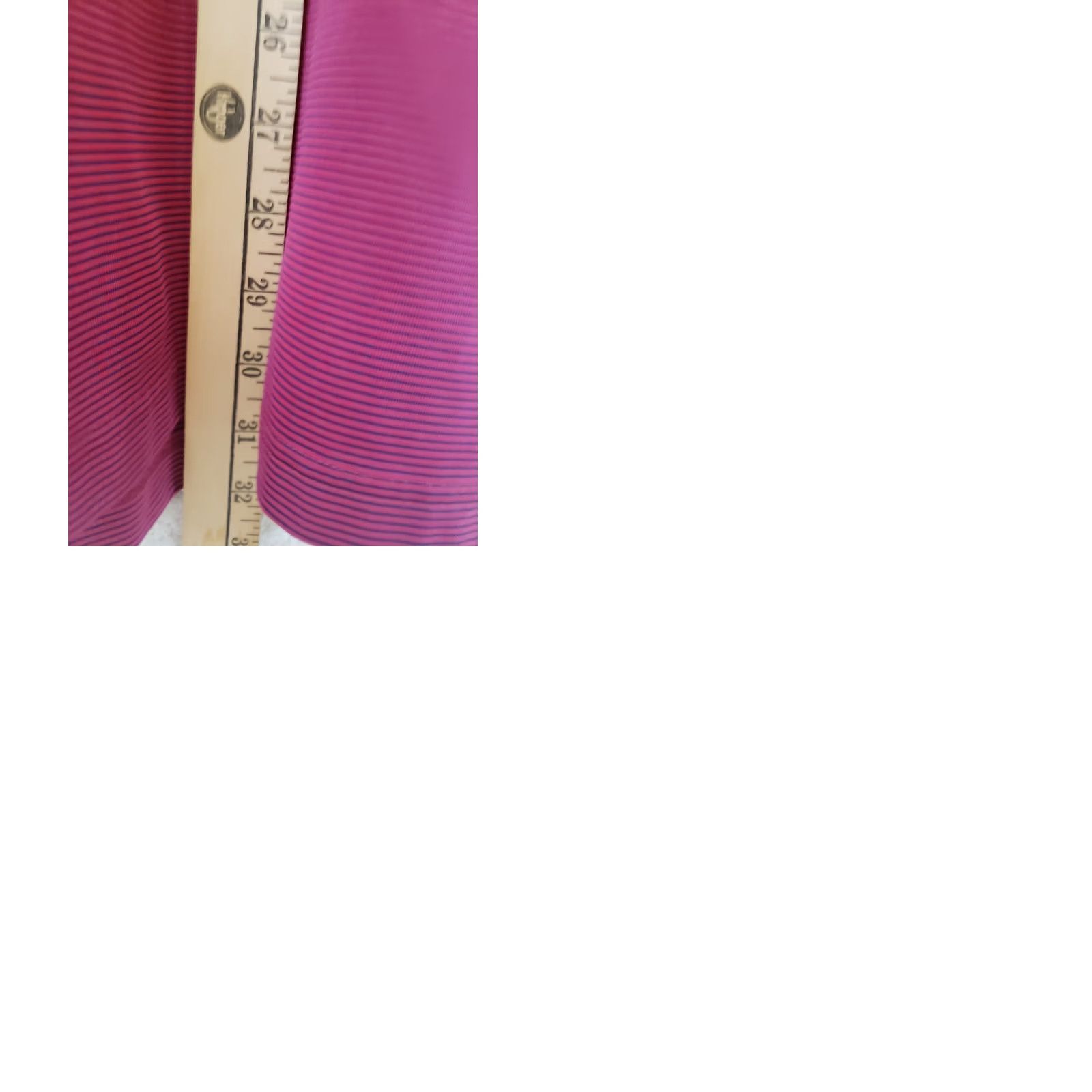 Vintage Donald Ross Golf Polo Shirt Men's L Pink Blue Striped Performance Stretch Polo Shirt Size US L / EU 52-54 / 3 - 9 Thumbnail
