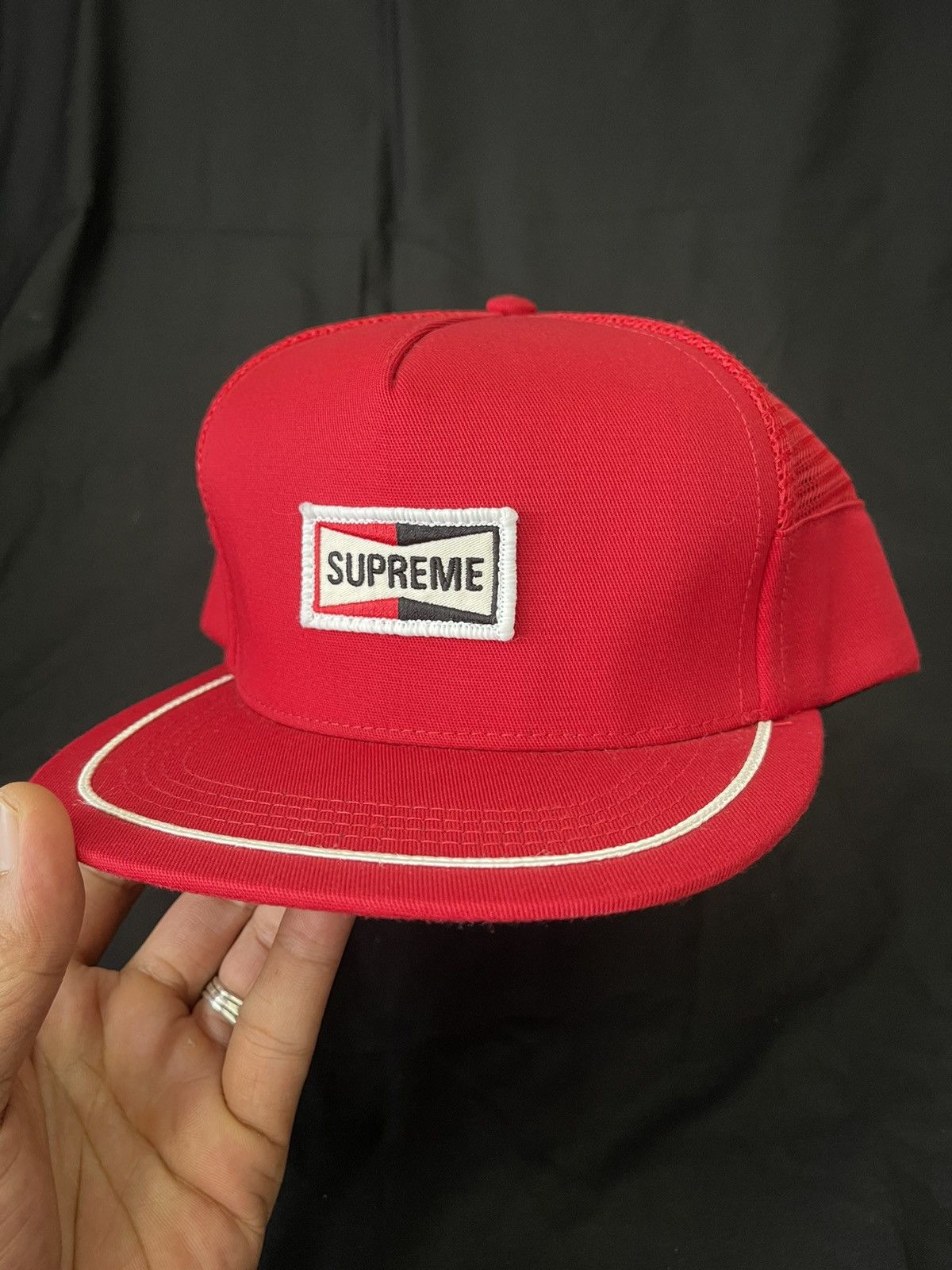 Supreme SS11 Supreme Champion Side Vent 5 Panel Snapback Cap Hat Size ONE SIZE - 2 Thumbnail