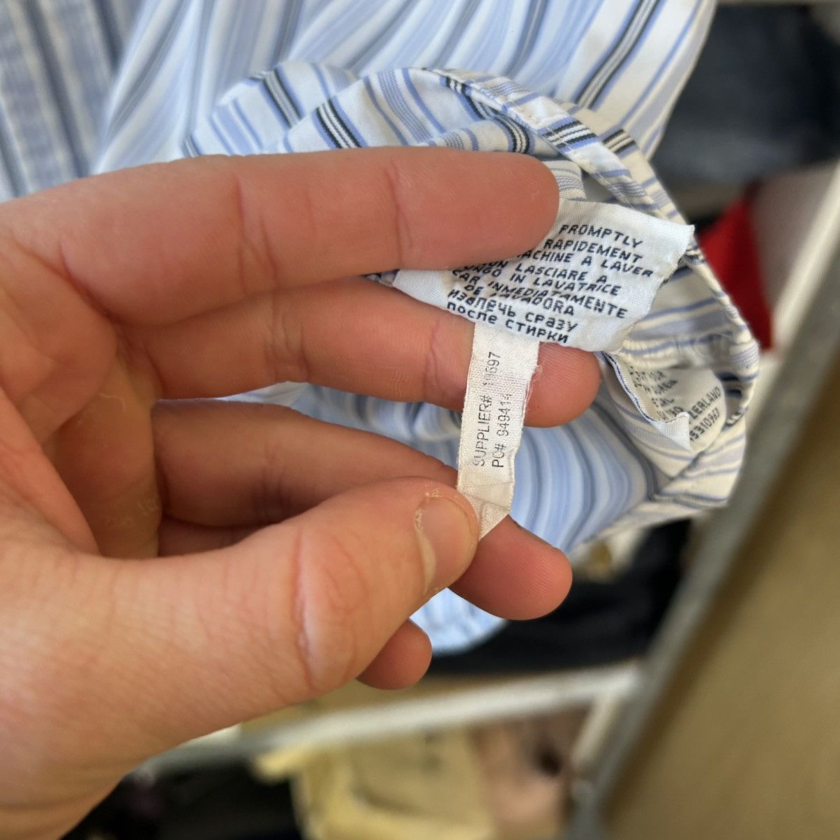 Polo Ralph Lauren Vintage Polo Ralph Lauren Small Pony basic button up shirt Size US XL / EU 56 / 4 - 9 Thumbnail