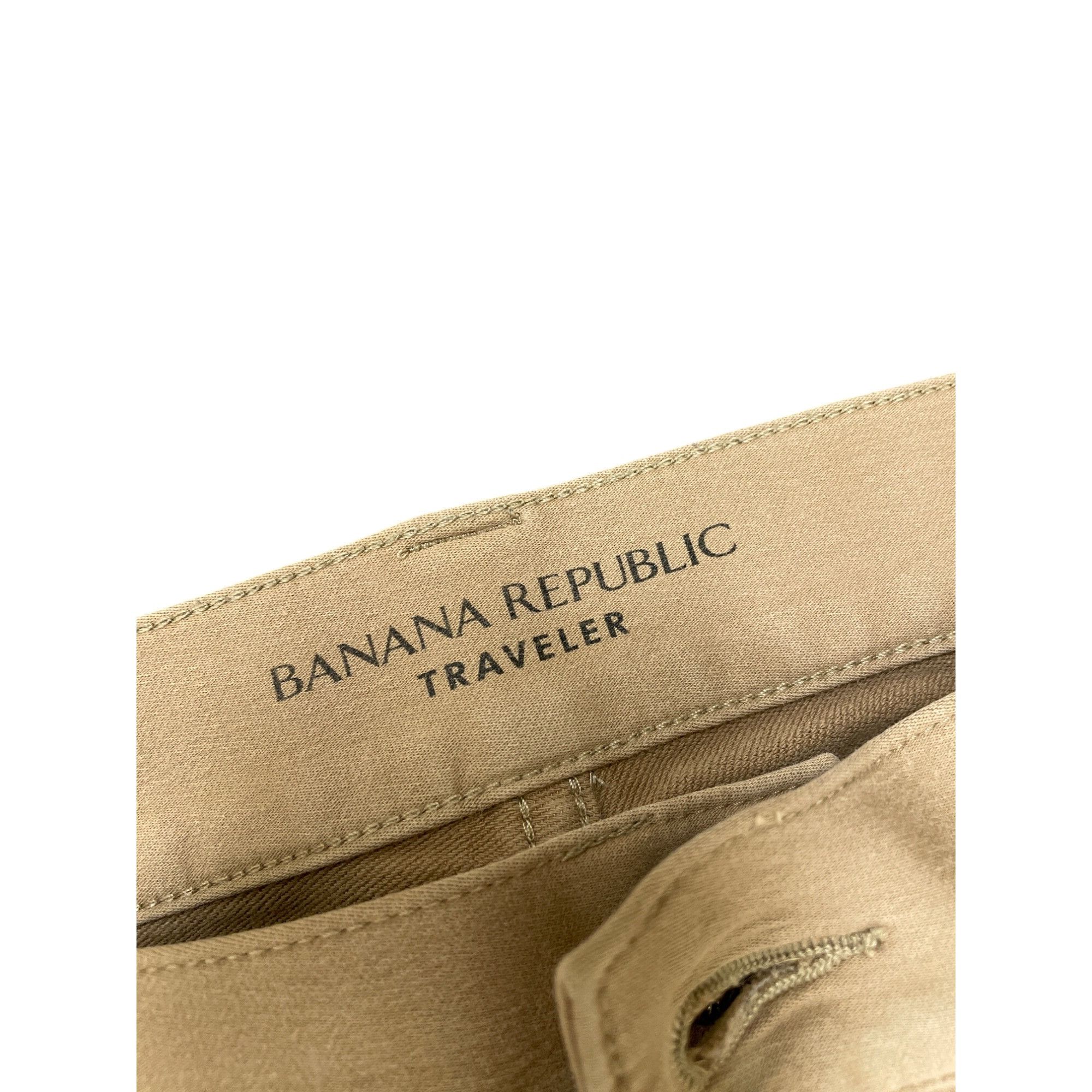 Banana Republic Banana Republic Mens Slim Fit Traveler Jeans Tan 36x32 SKU 8 Size US 36 / EU 52 - 8 Thumbnail