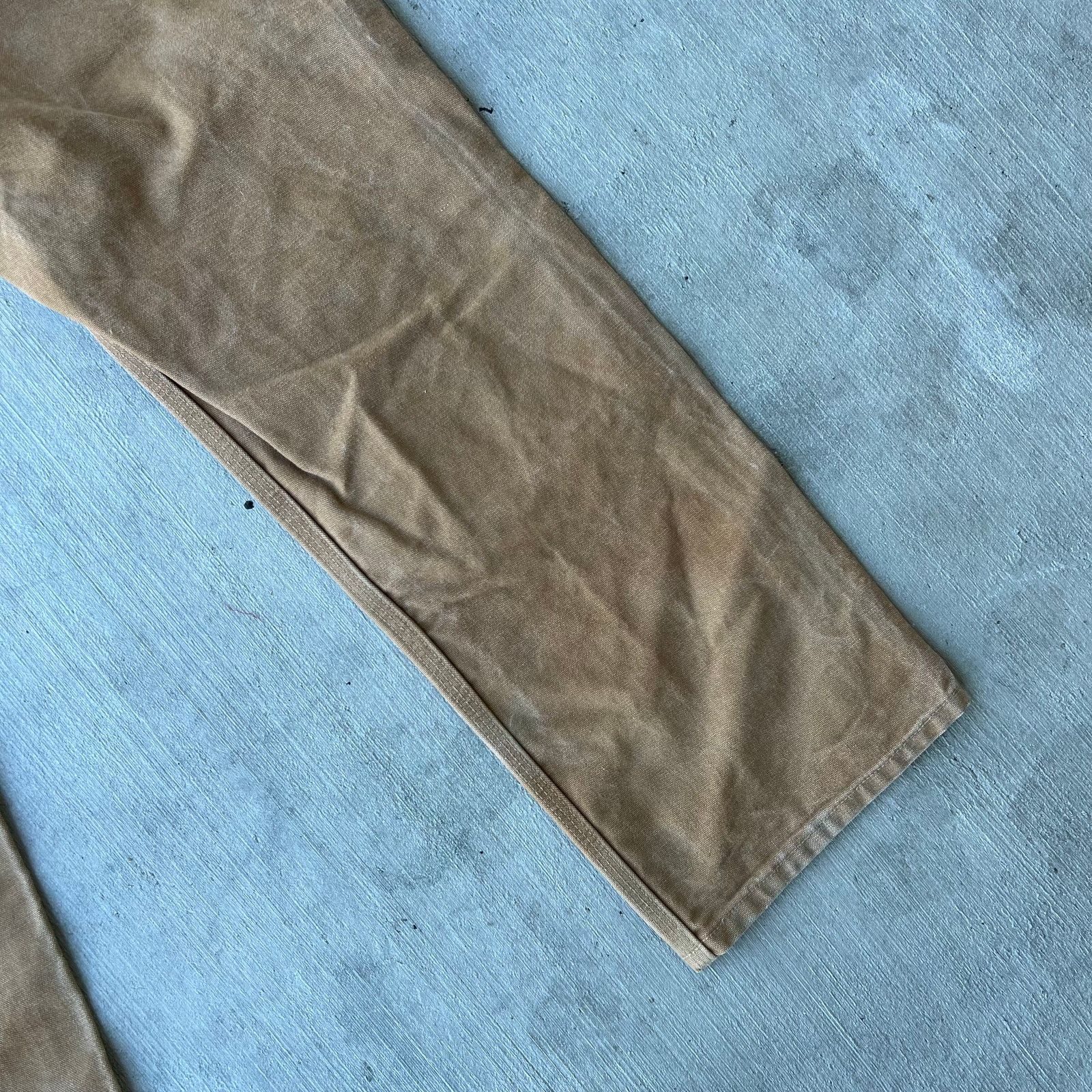 Carhartt × Vintage Carhartt brown double knee work wear carpenter pants Size US 34 / EU 50 - 10 Thumbnail