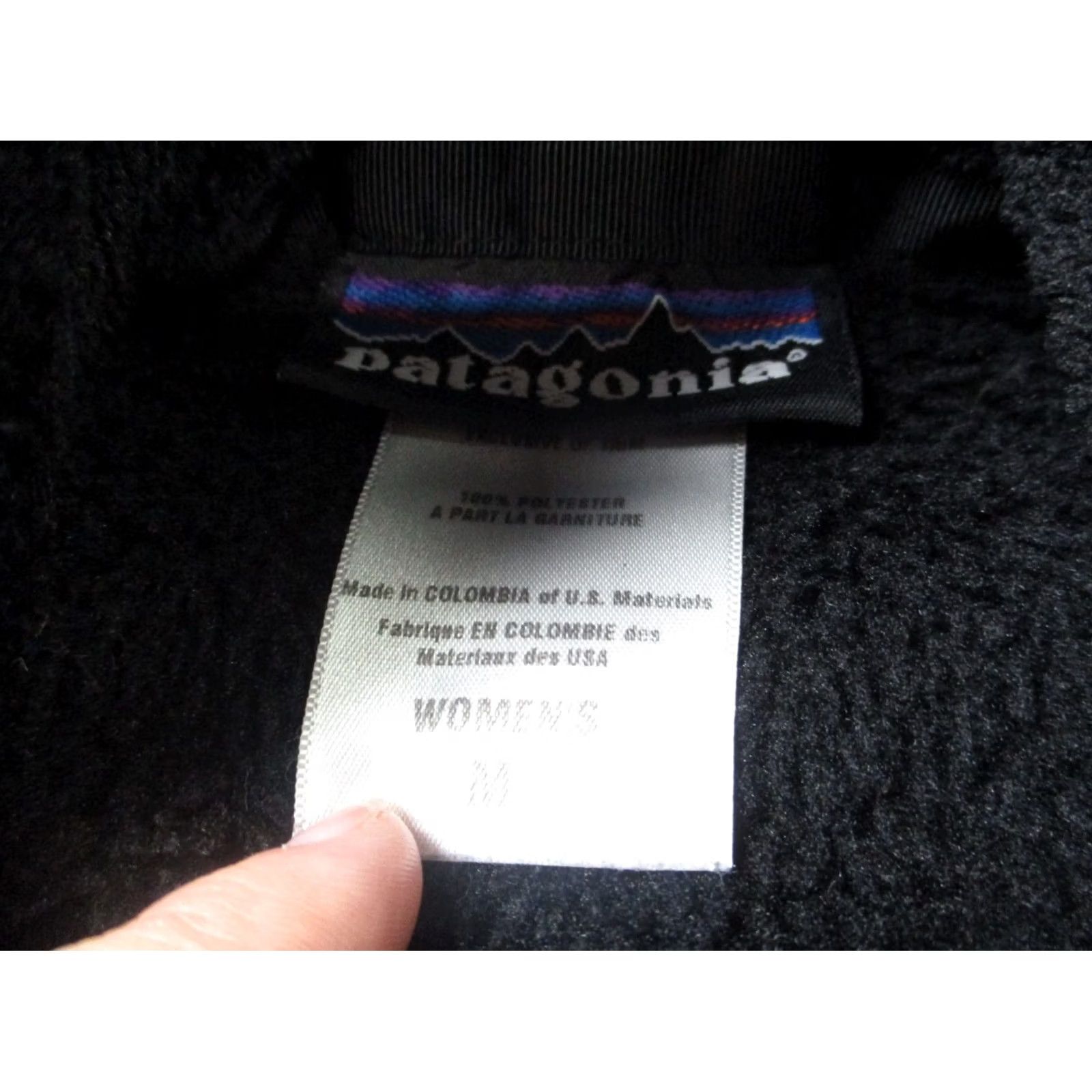 Patagonia Patagonia Jacket Womens M Black Fleece Sweater Outdoors Camping Fuzzy Snap Size M / US 6-8 / IT 42-44 - 6 Thumbnail