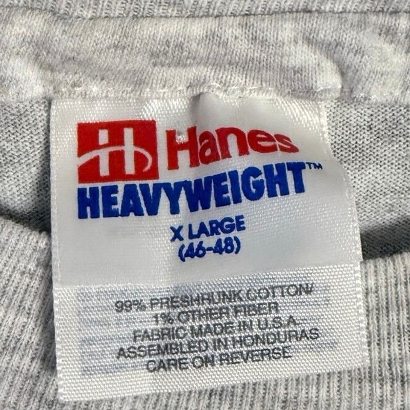 Hanes Vintage Chicago Bulls Gray Tee Size US XL / EU 56 / 4 - 3 Thumbnail