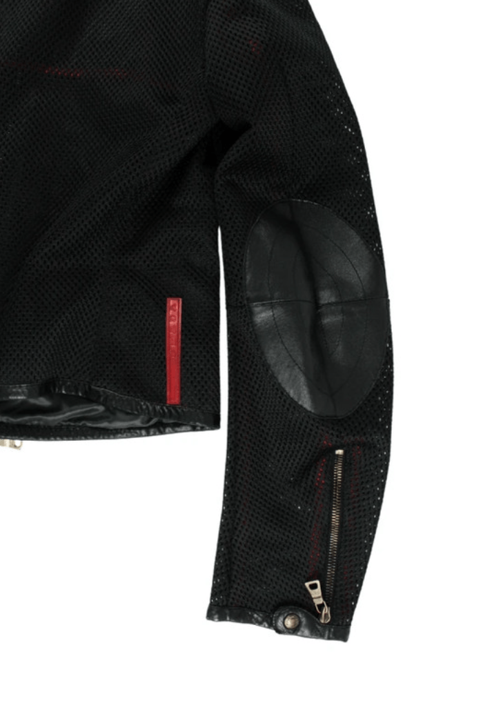 Prada Prada Jacket 1999 Coat Mesh Bomber Red Tab Sport EX0010 Size M / US 6-8 / IT 42-44 - 7 Thumbnail