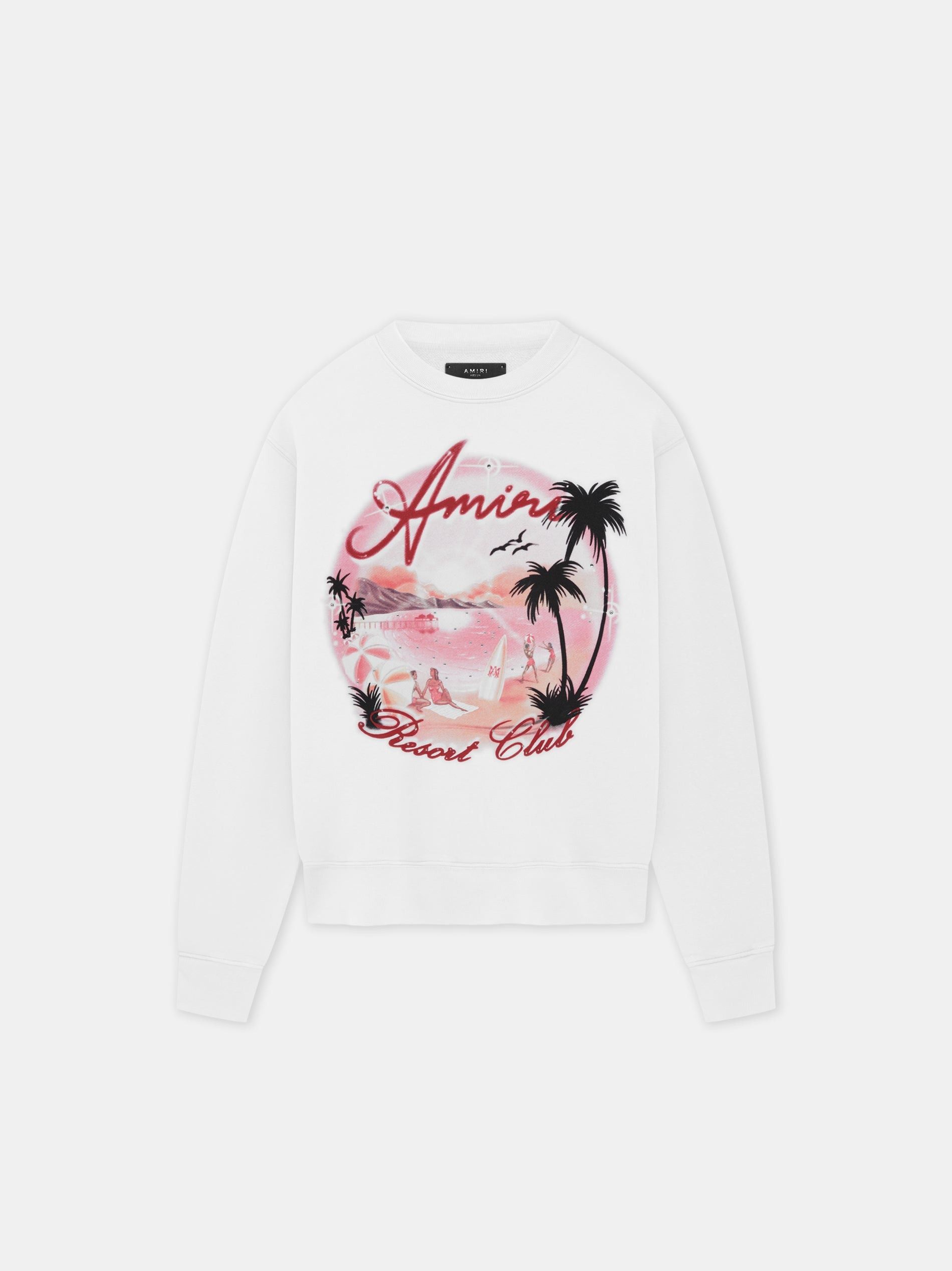 Amiri o1s1wg110625 Paradise Airbrush Sweatshirt in Multicolor Size US L / EU 52-54 / 3 - 1 Thumbnail