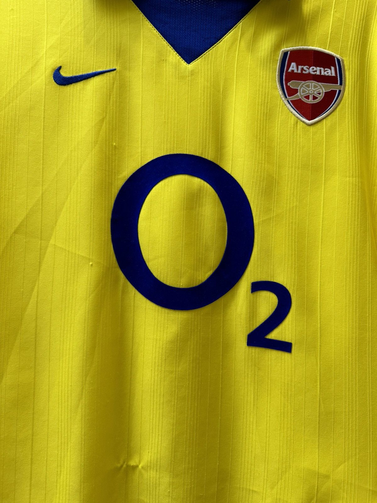 Nike × Vintage 2003 2004 Nike Arsenal away soccer jersey football shirt Size US S / EU 44-46 / 1 - 6 Thumbnail