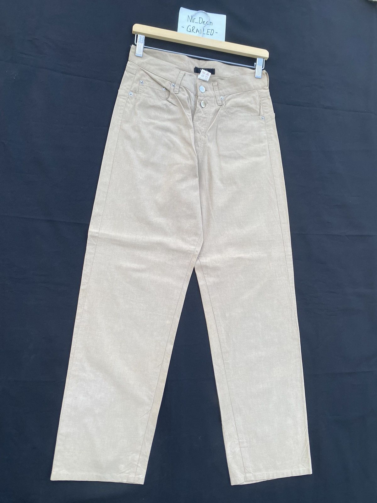 Yohji Yamamoto Rare Yohji Yamamoto Y’s Khaki Slack Pants Size US 28 / EU 44 - 2 Thumbnail