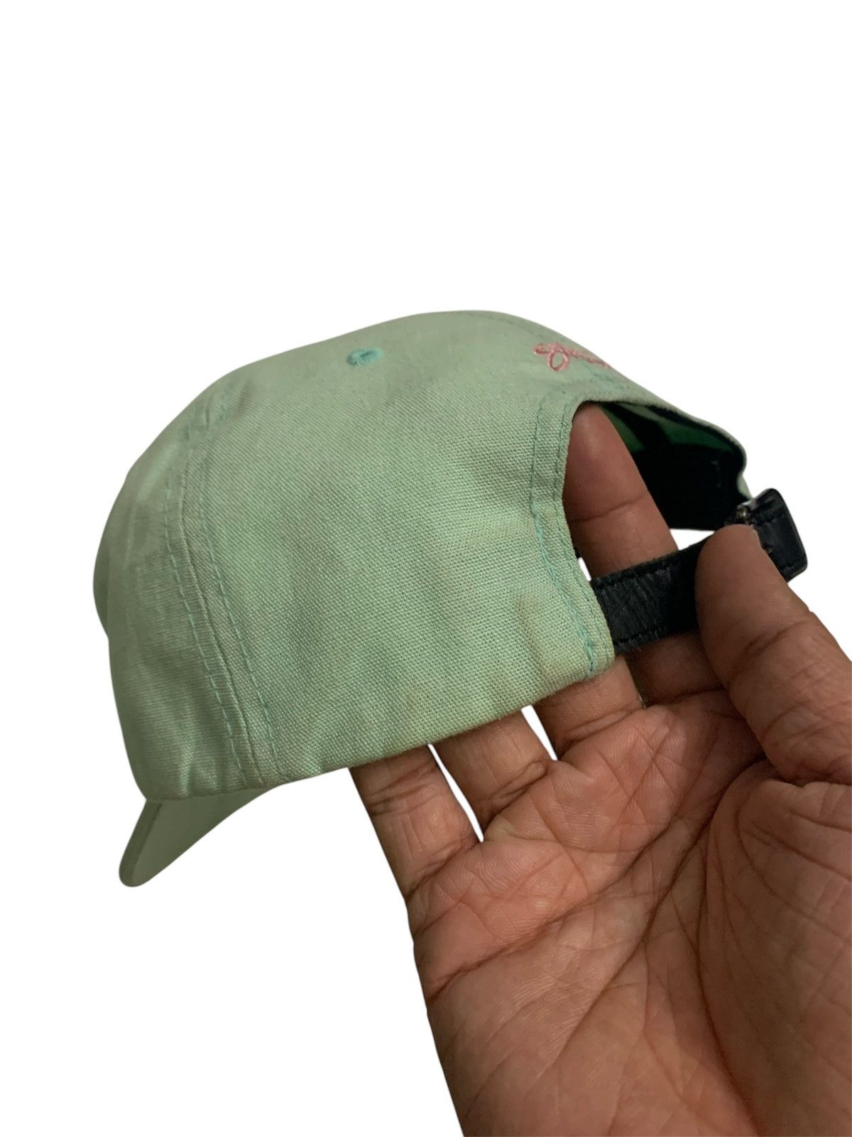 Rick Owens × Stussy Stussy Crown Low Pro Cap Turquoise Dad Hat Skate Style Size ONE SIZE - 11 Thumbnail