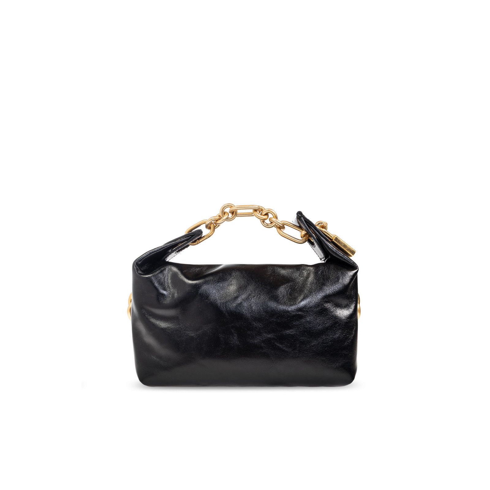 Balmain BALMAIN Sync Mini $1995 Black Leather Top Handle Bag New & A Size ONE SIZE - 2 Thumbnail