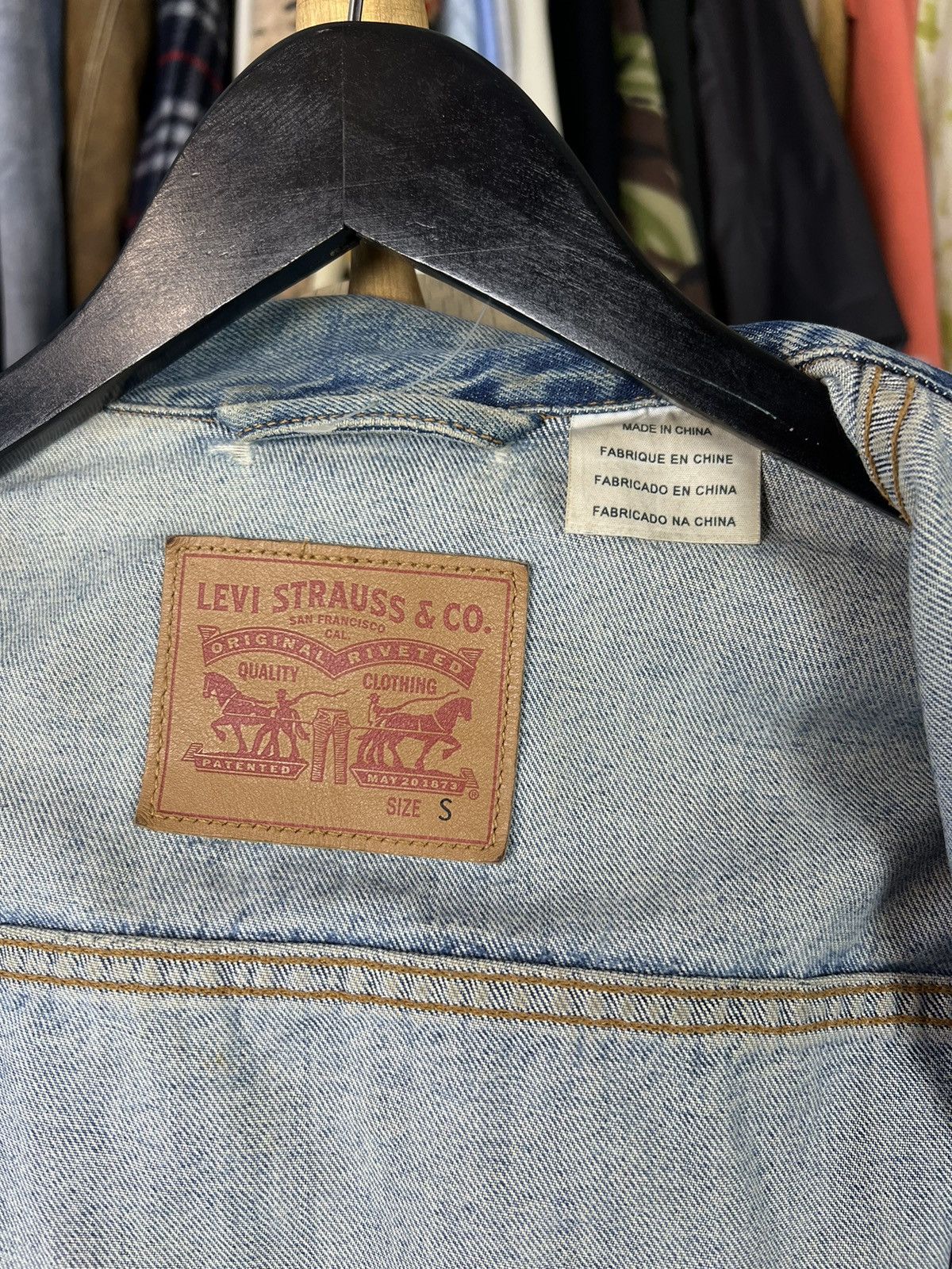 Levi's Vintage Levi’s Blue Denim Jacket Size S Size US S / EU 44-46 / 1 - 8 Thumbnail