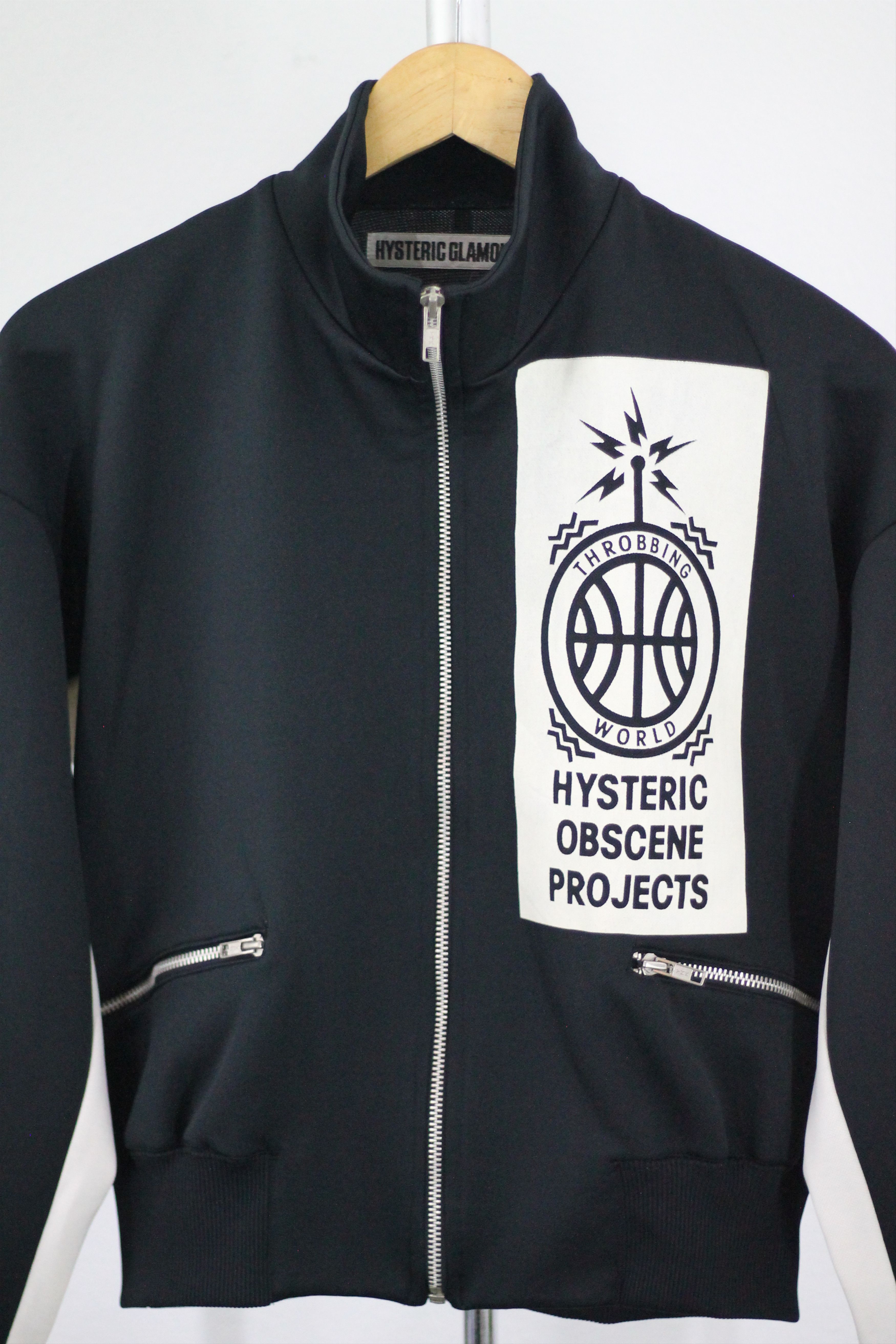 Hysteric Glamour × Japanese Brand × Vintage Vintage HYSTERIC GLAMOUR Obscene Projects Jacket. Size US S / EU 44-46 / 1 - 7 Thumbnail