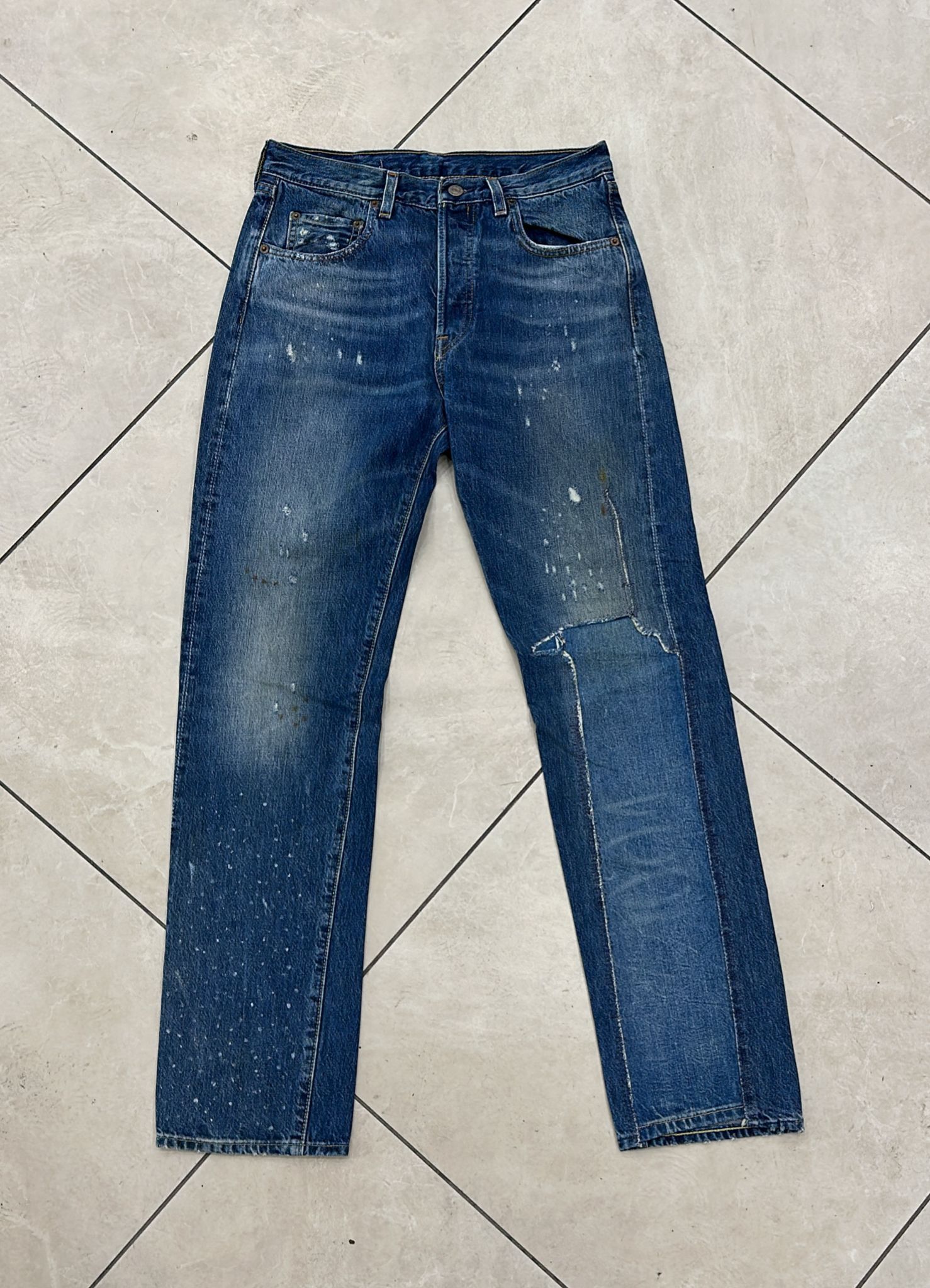 Levi's Vintage Clothing LVC Levi's Vintage Clothing 1966 501XX BigE Selvedge Jeans Size US 29 - 1 Thumbnail