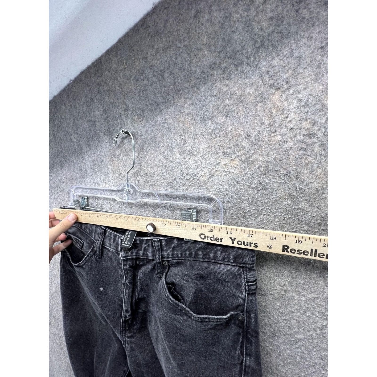 Forever 21 Forever 21 Jeans Mens 32 Gray Slim Skinny Stretch Denim Charcoal Wash Casual Size US 32 / EU 48 - 5 Thumbnail