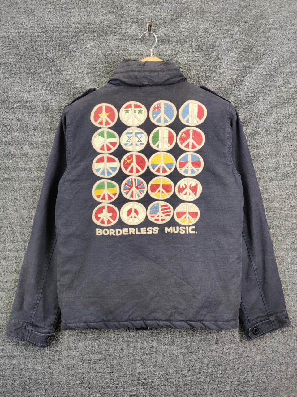 Vintage Vintage Kriff Mayer M65 Field Patch Borderless Music Jacket Size US M / EU 48-50 / 2 - 1 Thumbnail