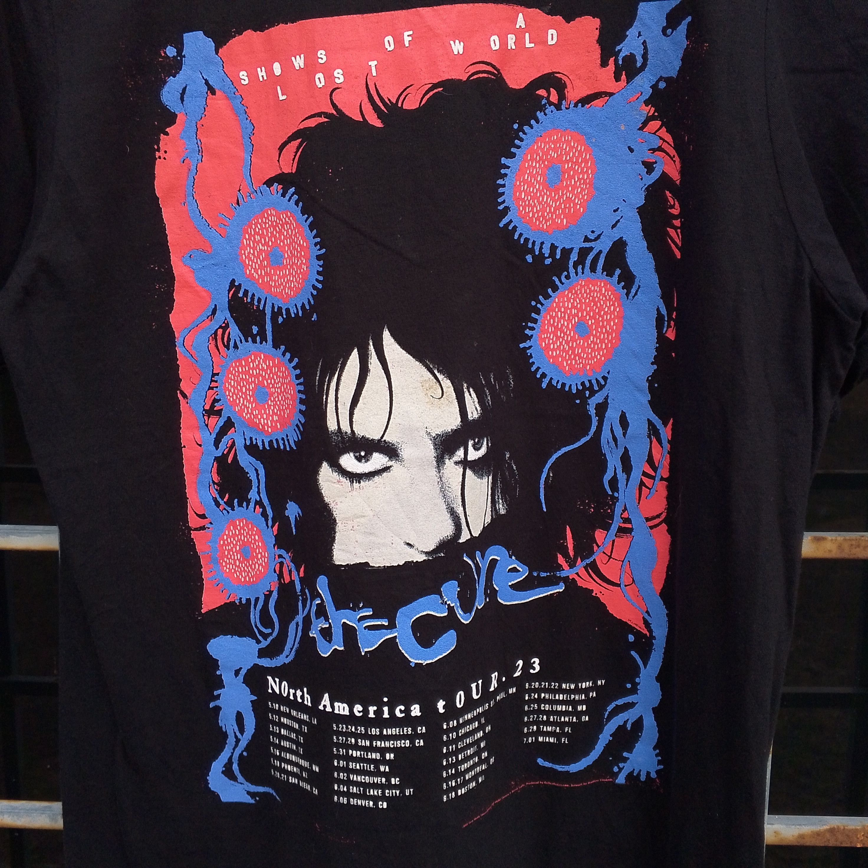Band Tees The Cure North America Tour 2023 Tshirt Size US M / EU 48-50 / 2 - 4 Thumbnail
