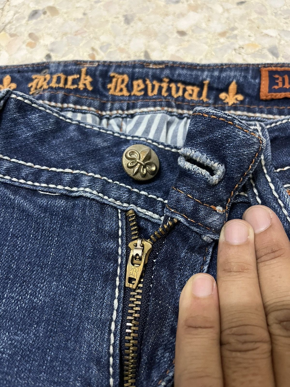 Rock Revival Vintage rock revival jeans Size 31" - 5 Thumbnail