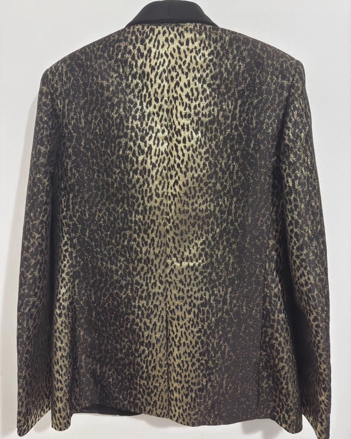 Saint Laurent Paris Saint Laurent Shawl Collar Gradient Leopard Print Blazer Size US M / EU 48-50 / 2 - 2 Thumbnail