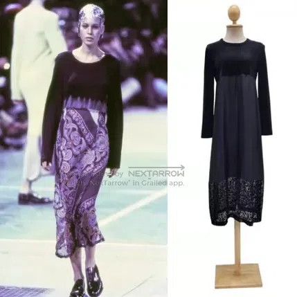 Comme des Garcons Comme Des Garcons Velvet Dress Size S / US 4 / IT 40 - 2 Thumbnail