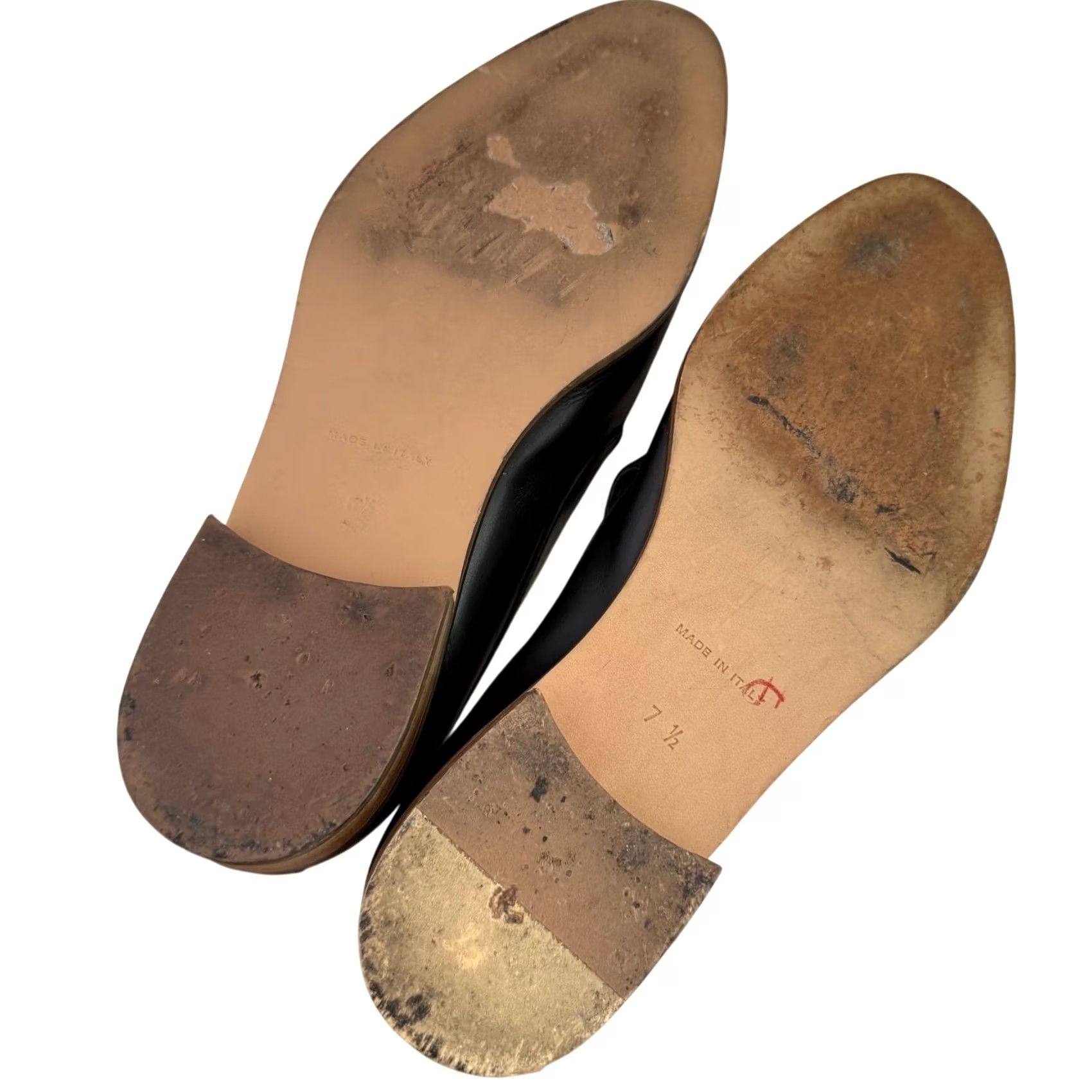 Everlane Everlane Black Leather Pointed-Toe Loafers | Women’s, 7.5, Office/Casual, Minimalist, Pre-Owned Size US 8 / IT 38 - 5 Thumbnail