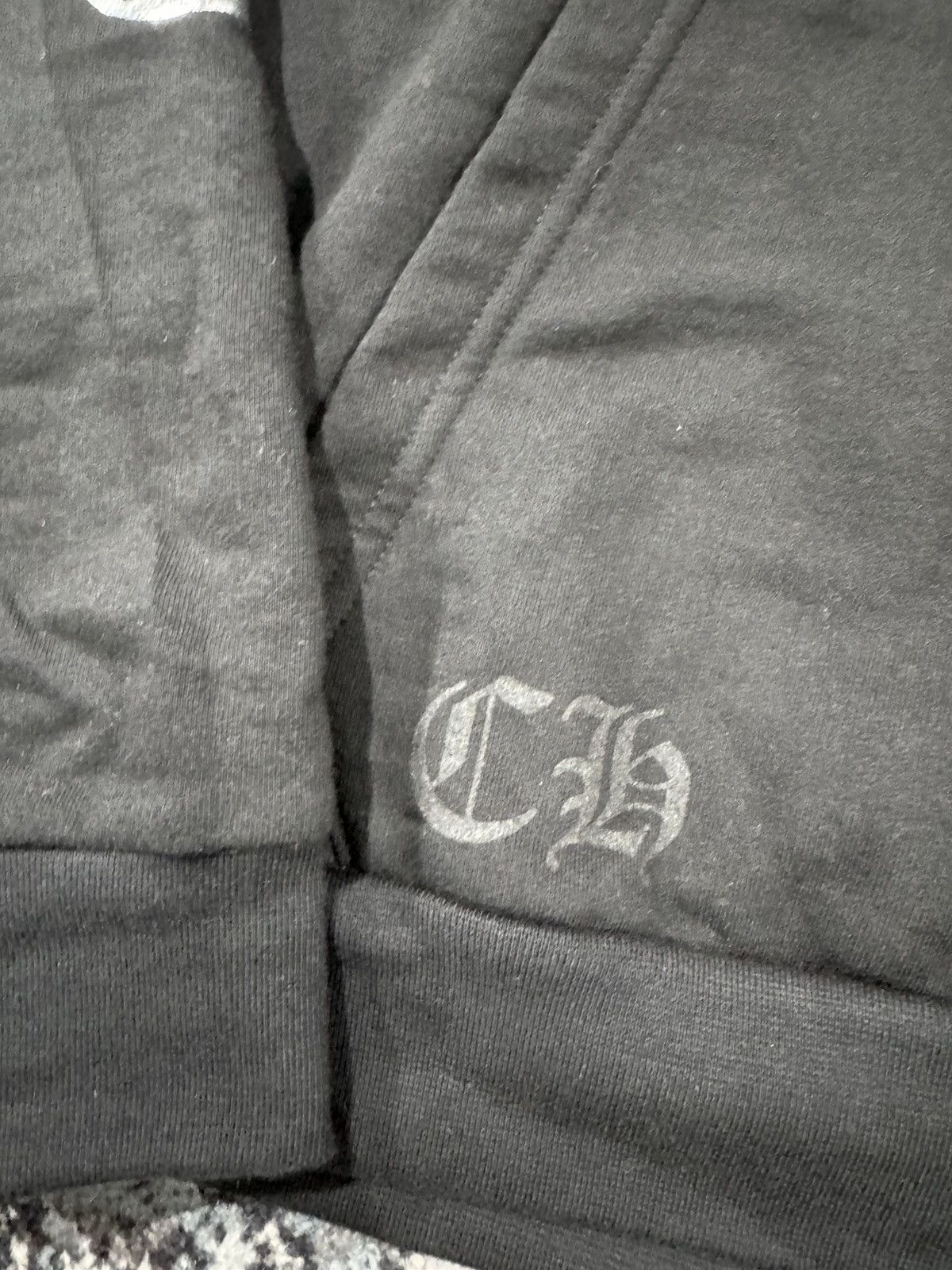Chrome Hearts Chrome Hearts Chrome Vertical Logo Hoodie Black Size US S / EU 44-46 / 1 - 3 Thumbnail
