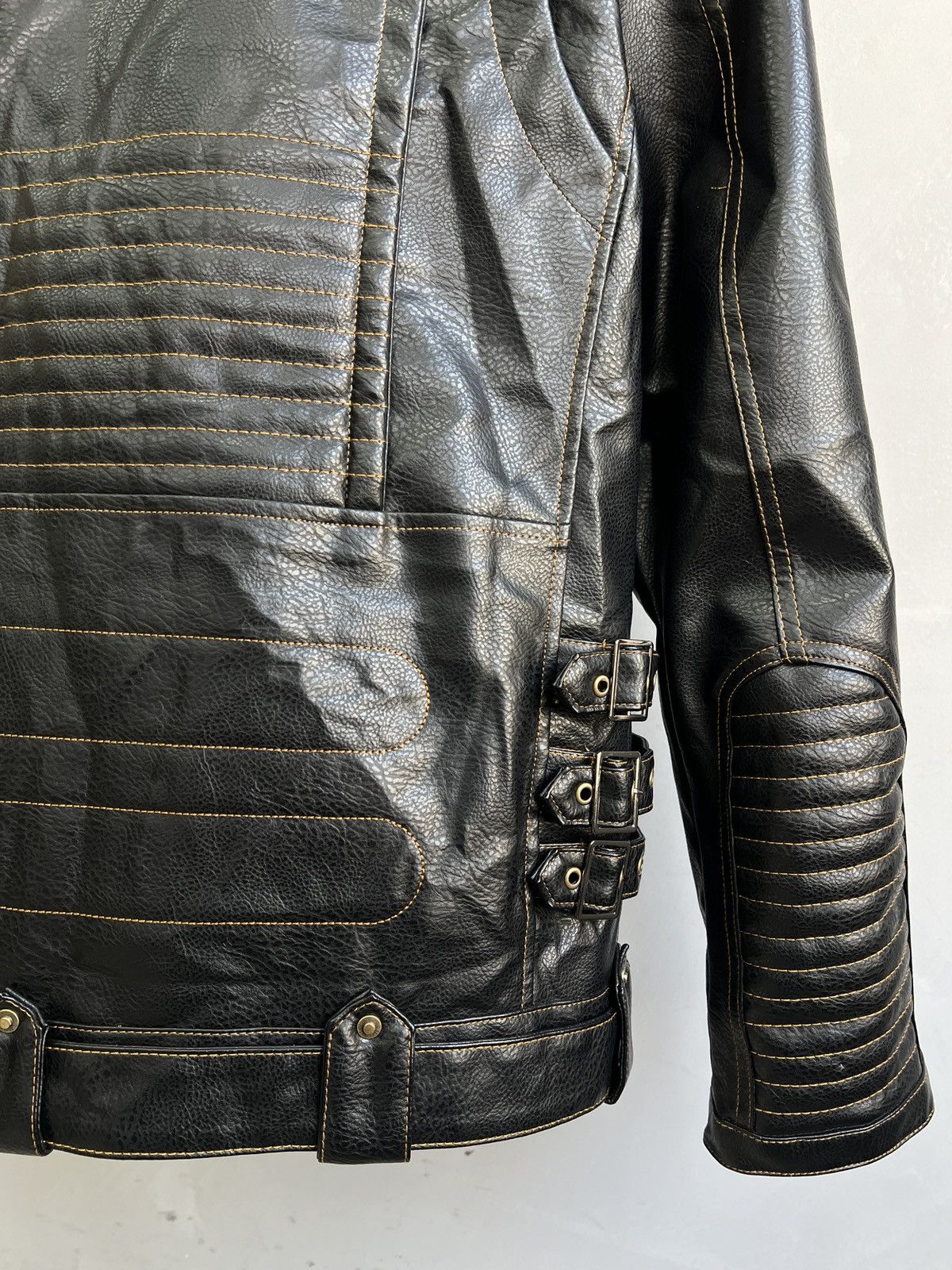 14th Addiction Opium gothic y2k black biker jacket 14th addiction style Size US XL / EU 56 / 4 - 9 Thumbnail