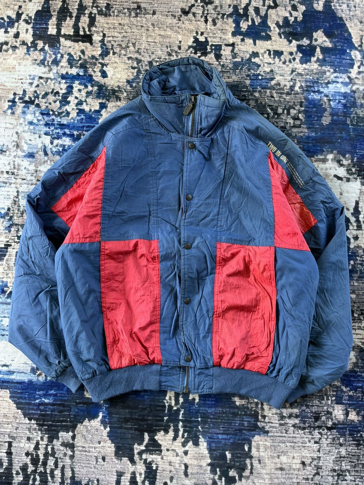 Descente × Japanese Brand RARE Vintage Descente Two In One Ski Jacket 90s Size US L / EU 52-54 / 3 - 1 Thumbnail