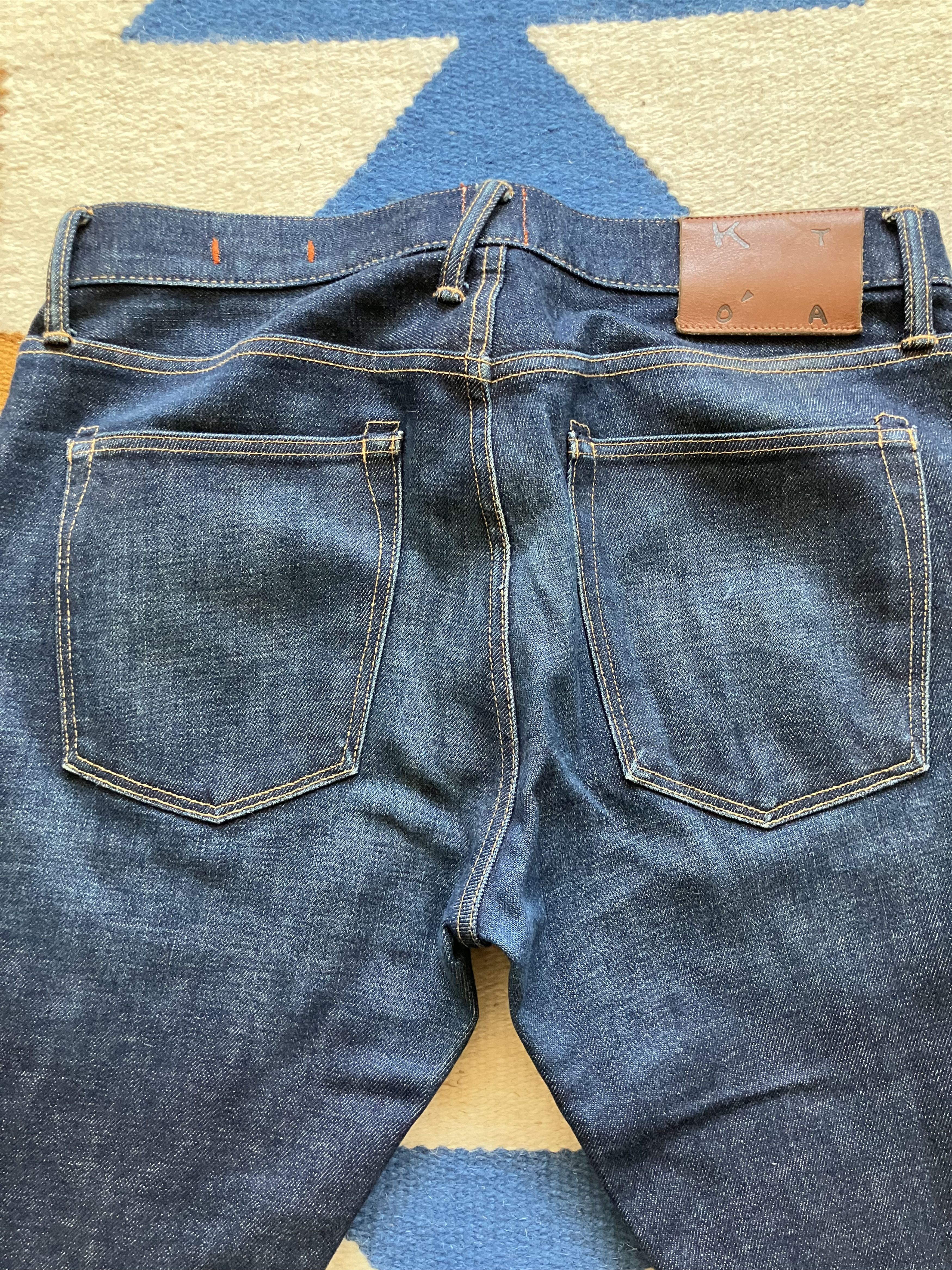 Hiroshi Kato The Pen Slim - Tyler 14oz Stretch Selvedge Size US 31 - 4 Thumbnail