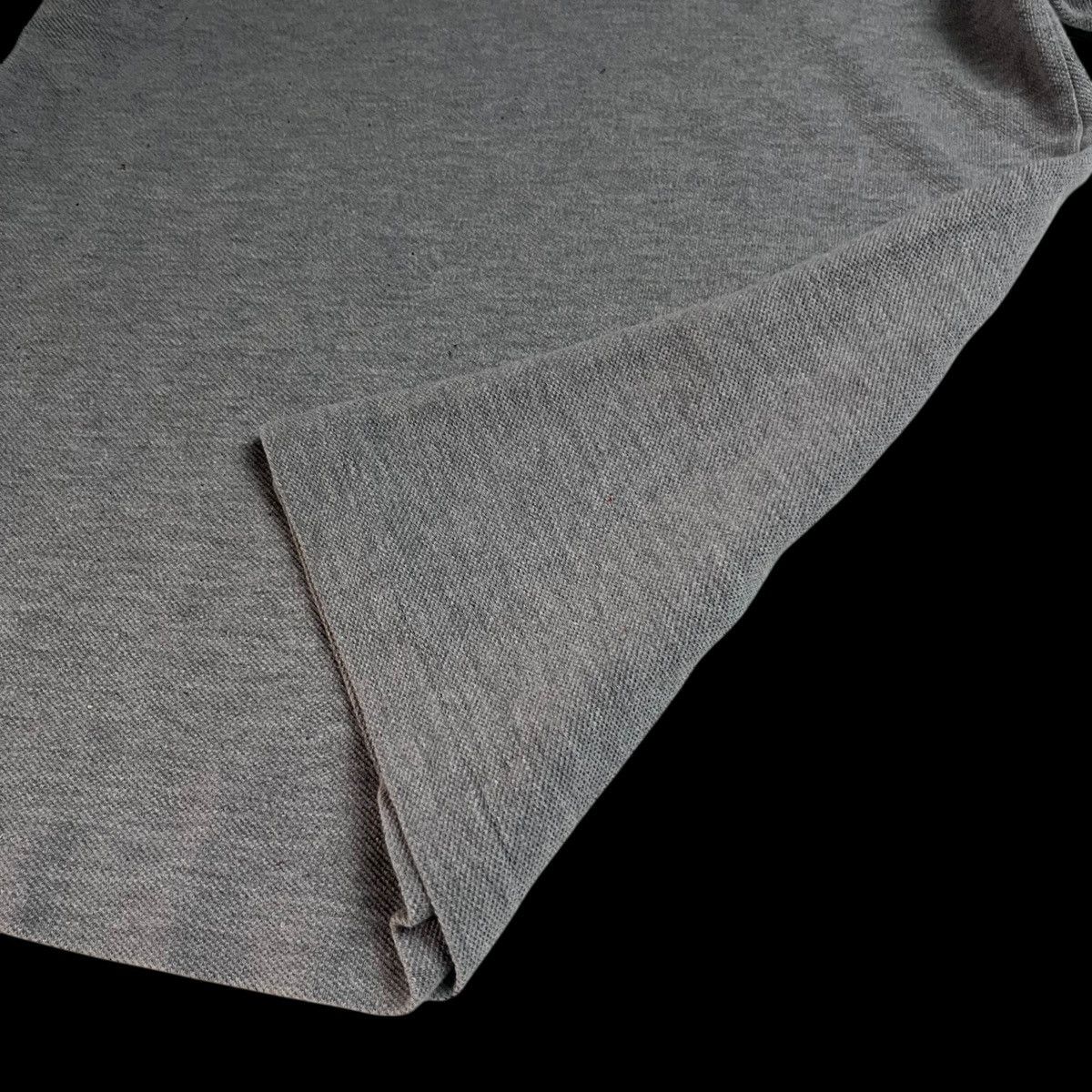 Comme des Garcons 90s Comme des Garcons Polo Shirt Gray 🌪️ Size US XXS / EU 40 - 4 Thumbnail