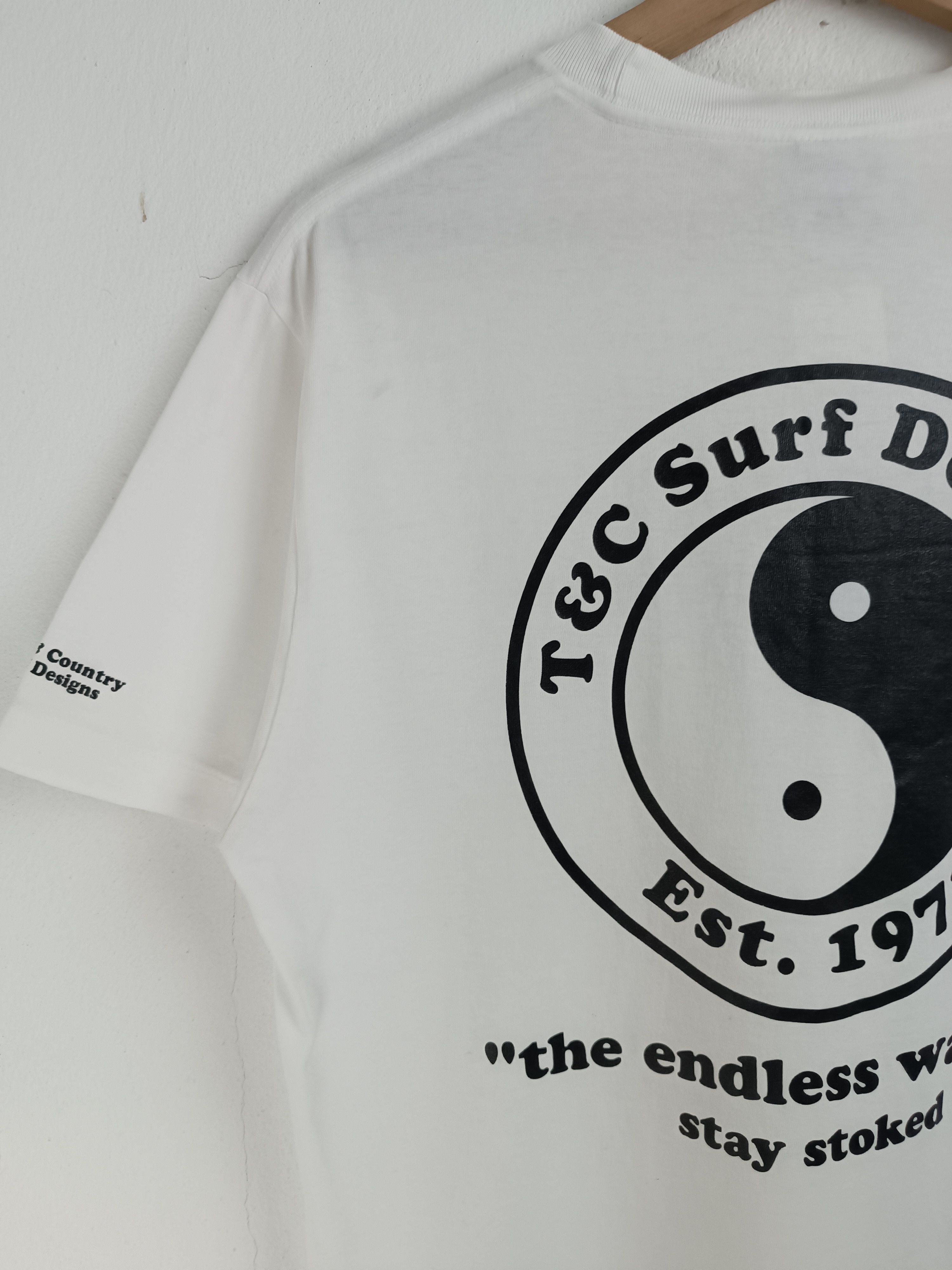 Vintage VINTAGE 90'S T&C SURF DESIGN HAWAII LONGBOARD SURF SUN BEACH Size US M / EU 48-50 / 2 - 16 Thumbnail